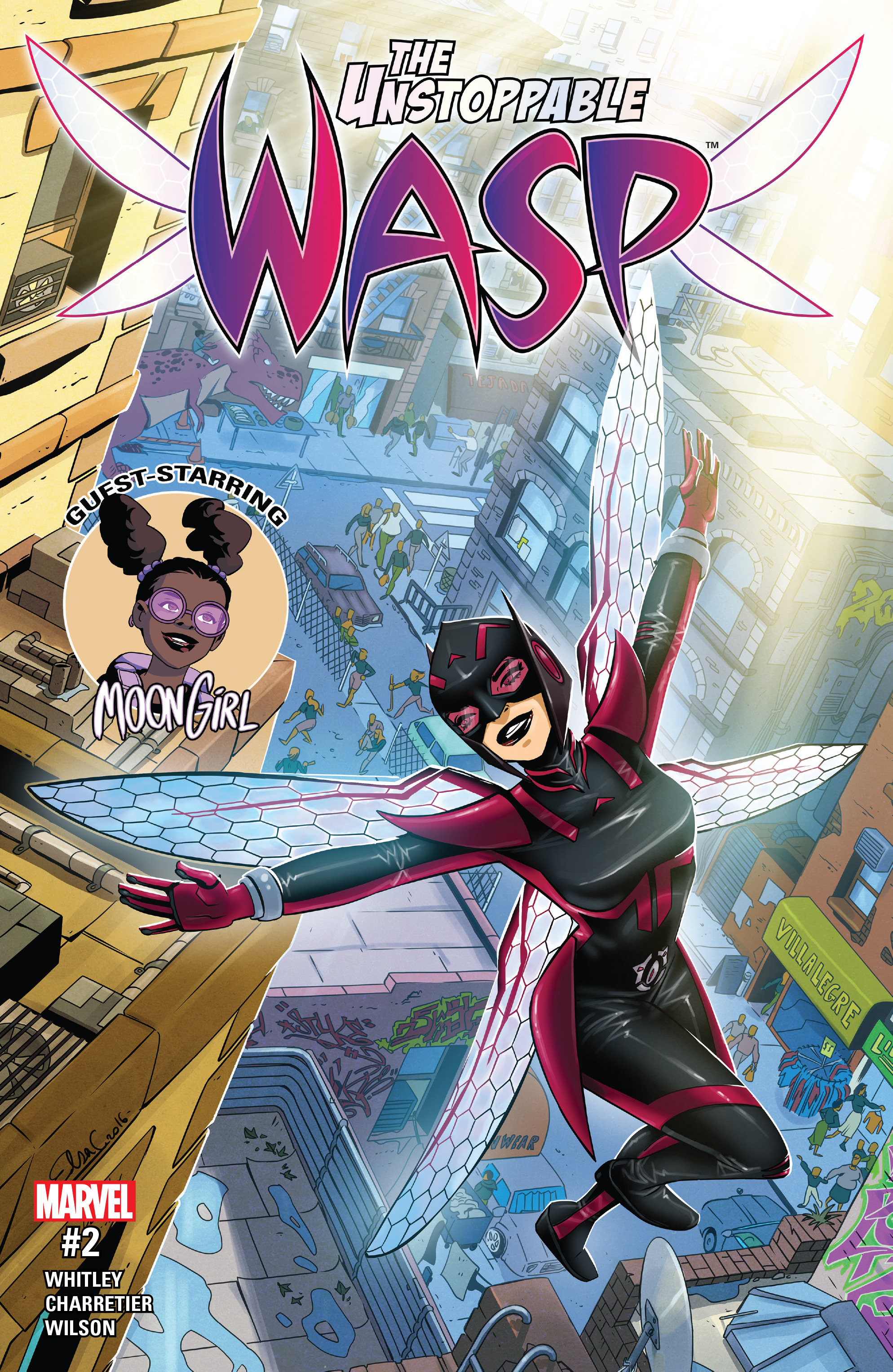 Read online The Unstoppable Wasp comic -  Issue #2 - 1