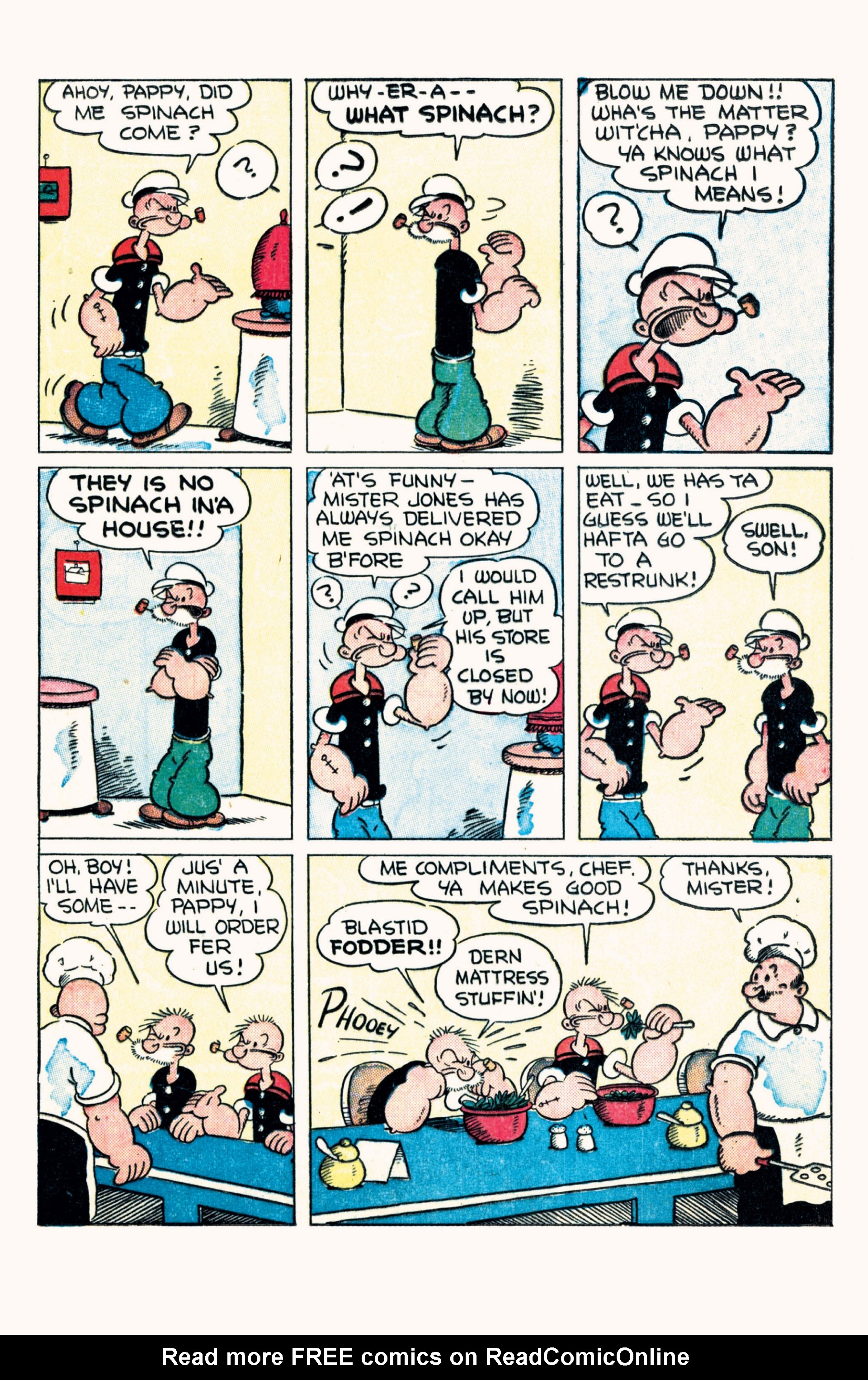 Read online Classic Popeye comic -  Issue #1 - 37