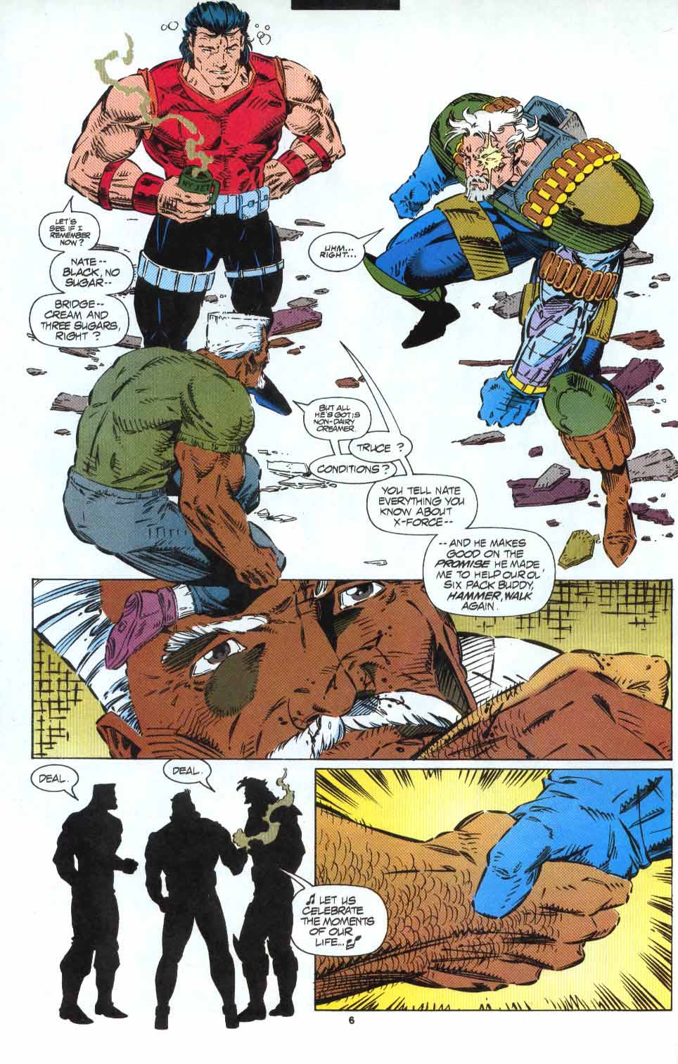 Read online Cable (1993) comic -  Issue #4 - 8