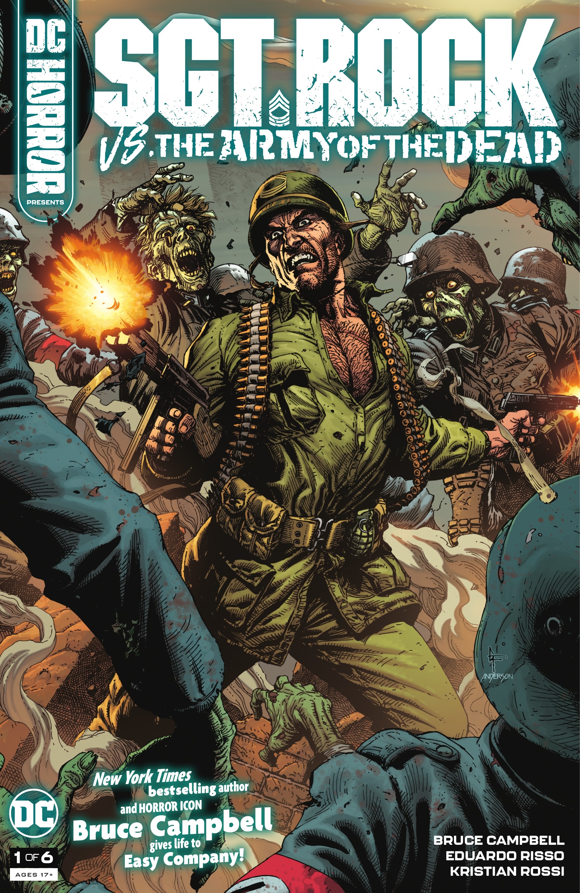 Read online DC Horror Presents: Sgt. Rock vs. The Army of the Dead comic -  Issue #1 - 1