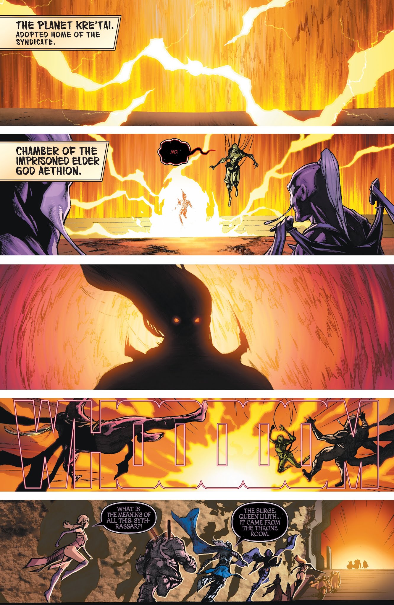 Read online Dissension: War Eternal comic -  Issue #3 - 4