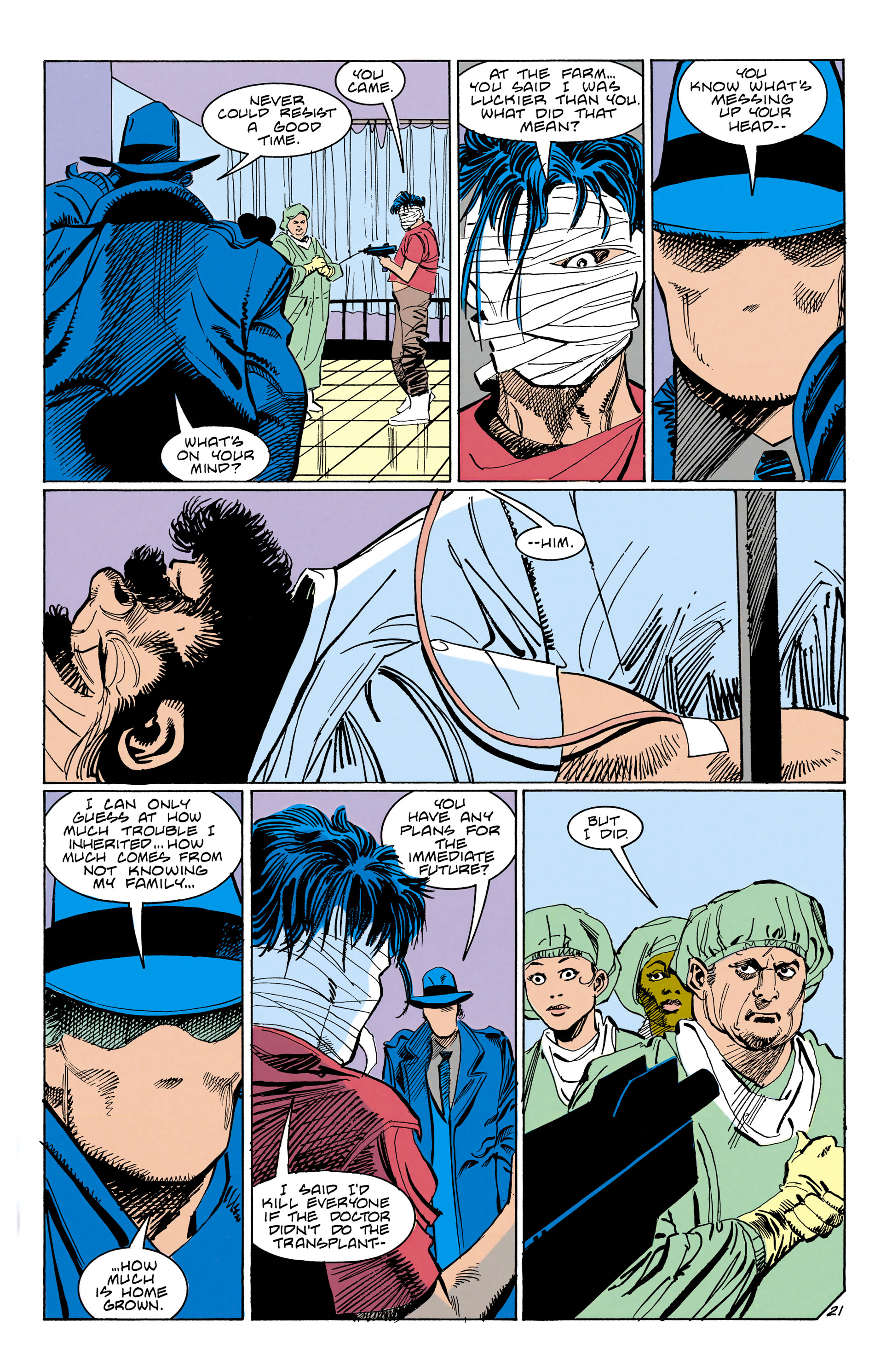 Read online The Question (1987) comic -  Issue #21 - 22