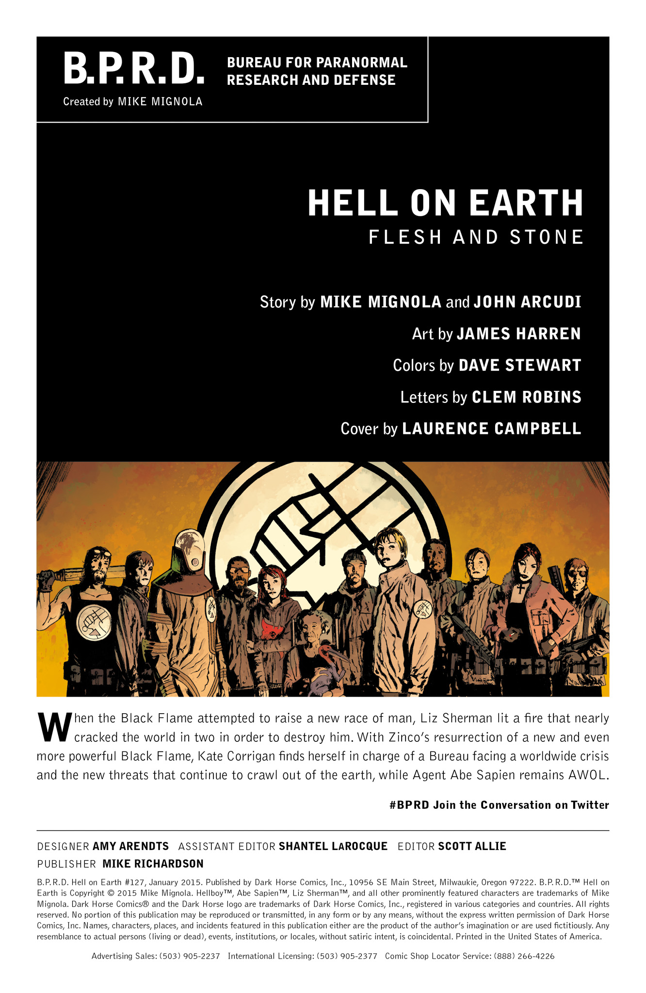 Read online B.P.R.D. Hell on Earth comic -  Issue #127 - 2