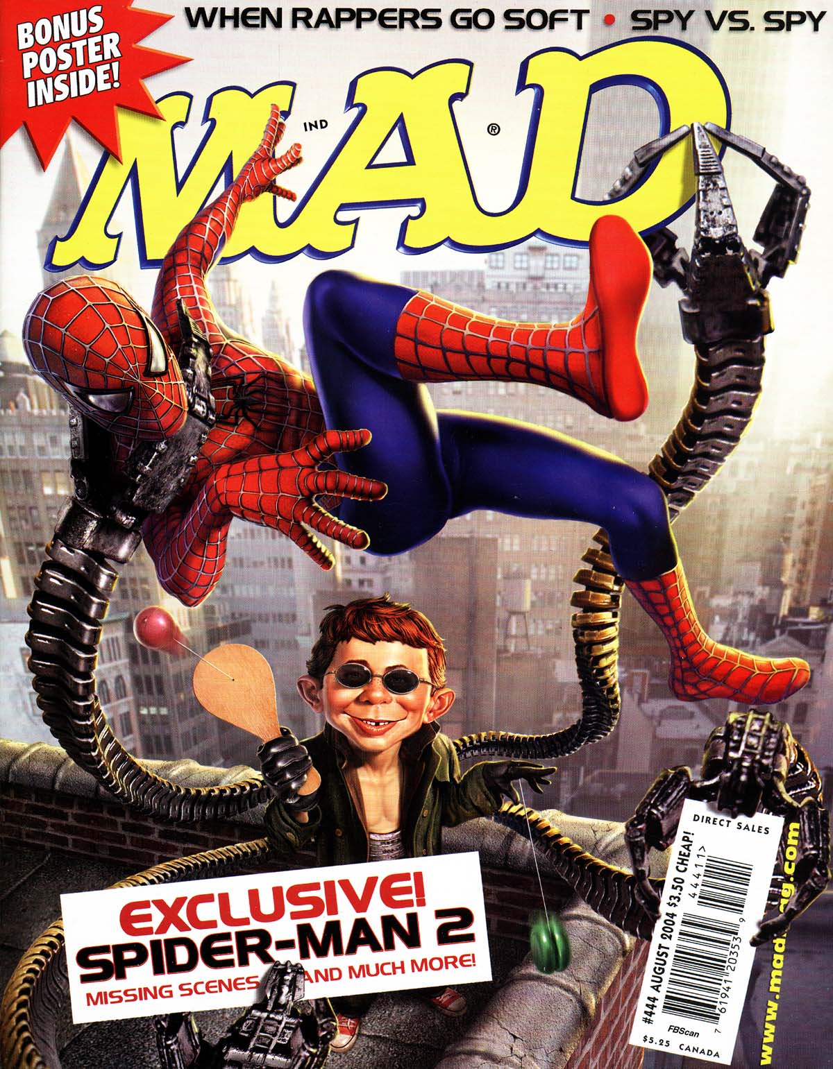 Read online MAD comic -  Issue #444 - 1