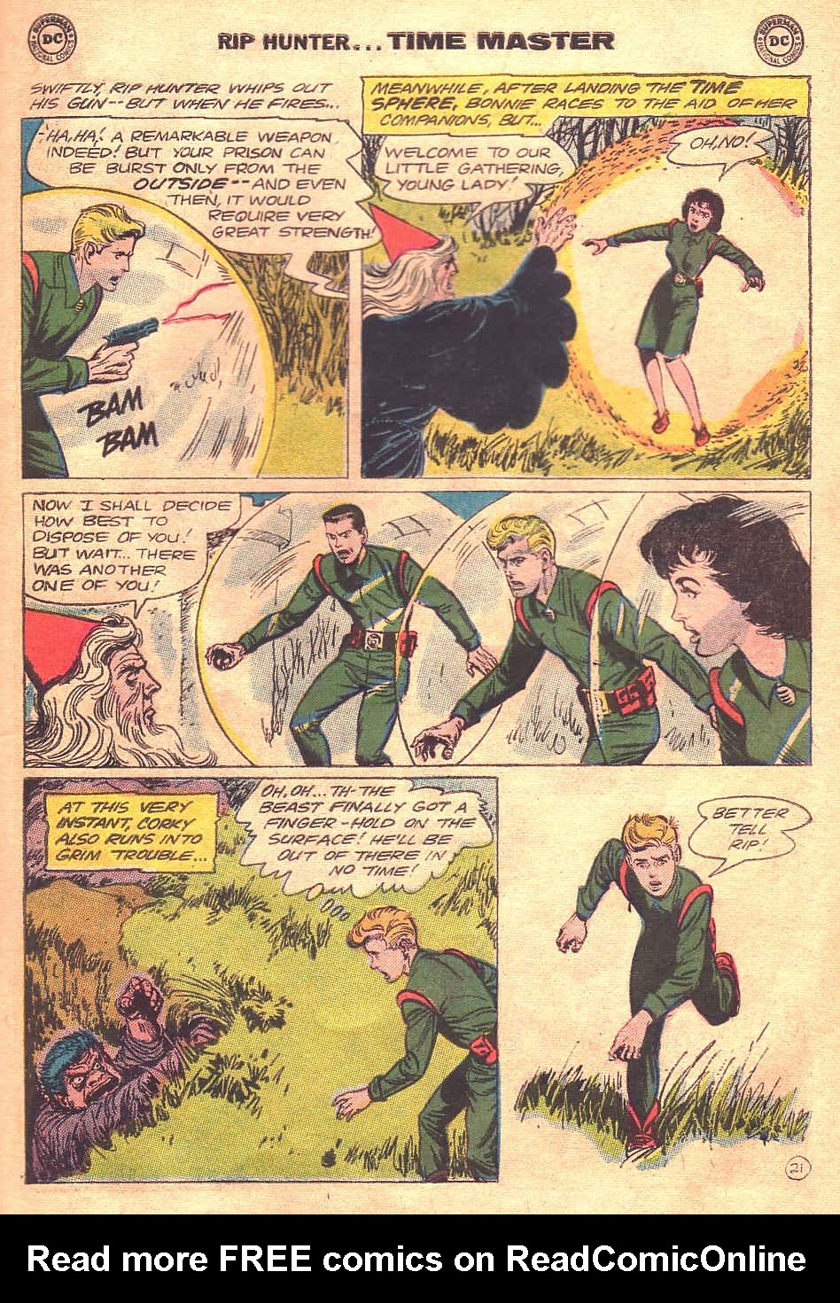 Read online Rip Hunter...Time Master comic -  Issue #17 - 27