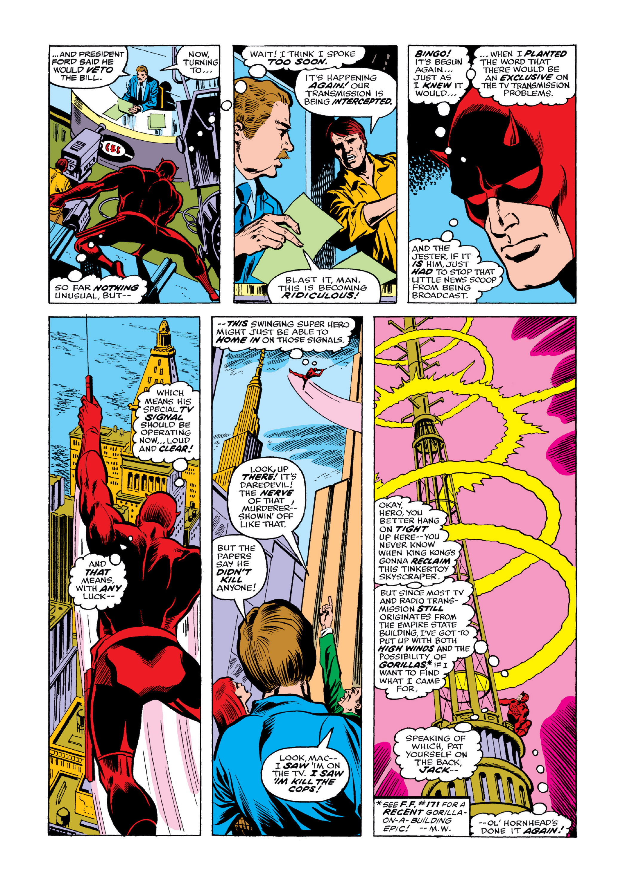 Read online Marvel Masterworks: Daredevil comic -  Issue # TPB 13 (Part 1) - 52