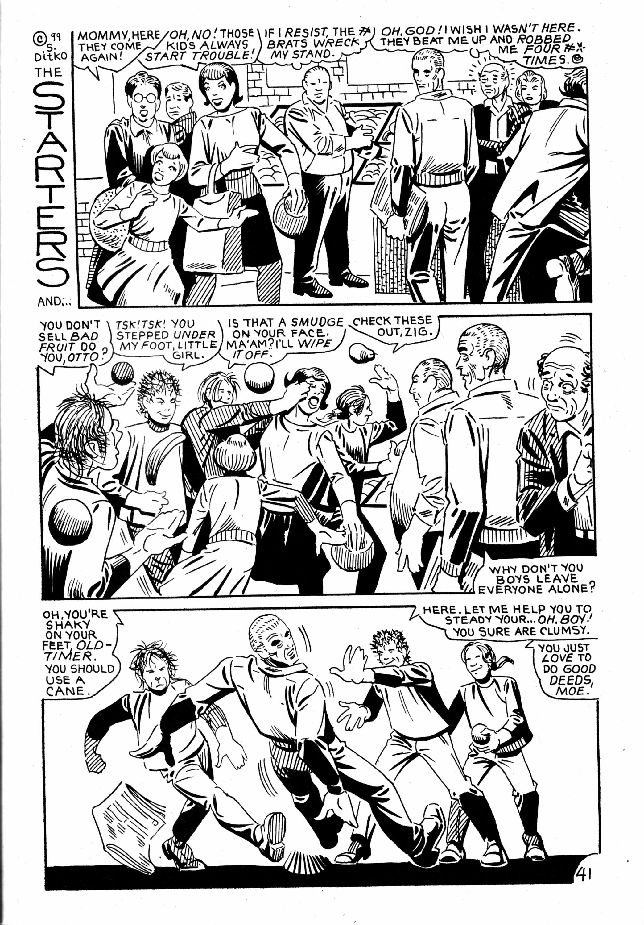 Read online All new Steve Ditko's 160 page package comic -  Issue # TPB (Part 1) - 41