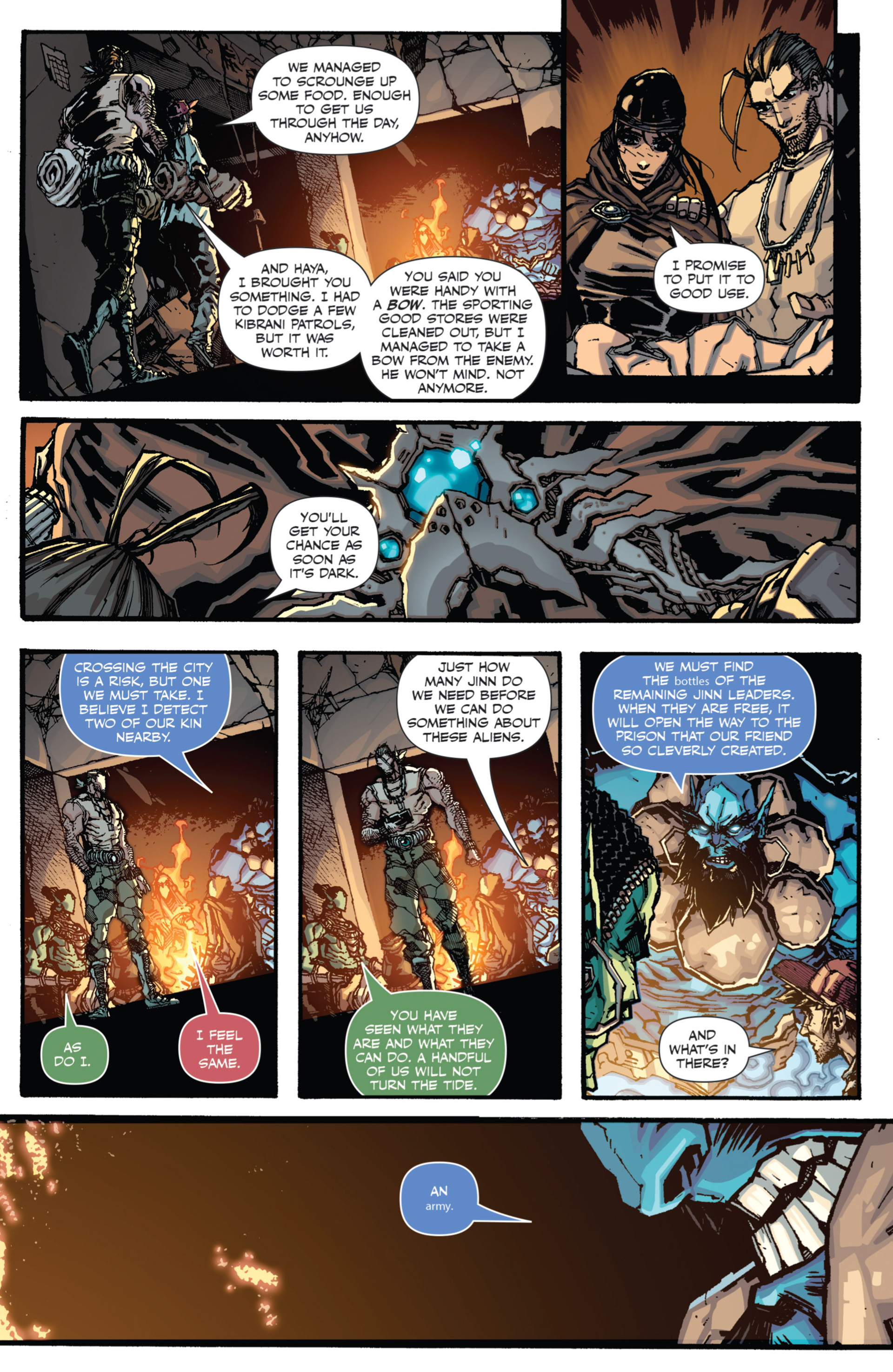 Read online Jinnrise comic -  Issue #8 - 7