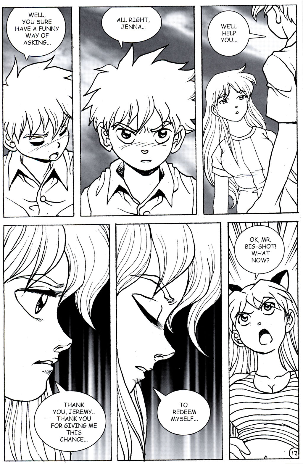 Read online Jenna & Ninja High School comic -  Issue #2 - 14