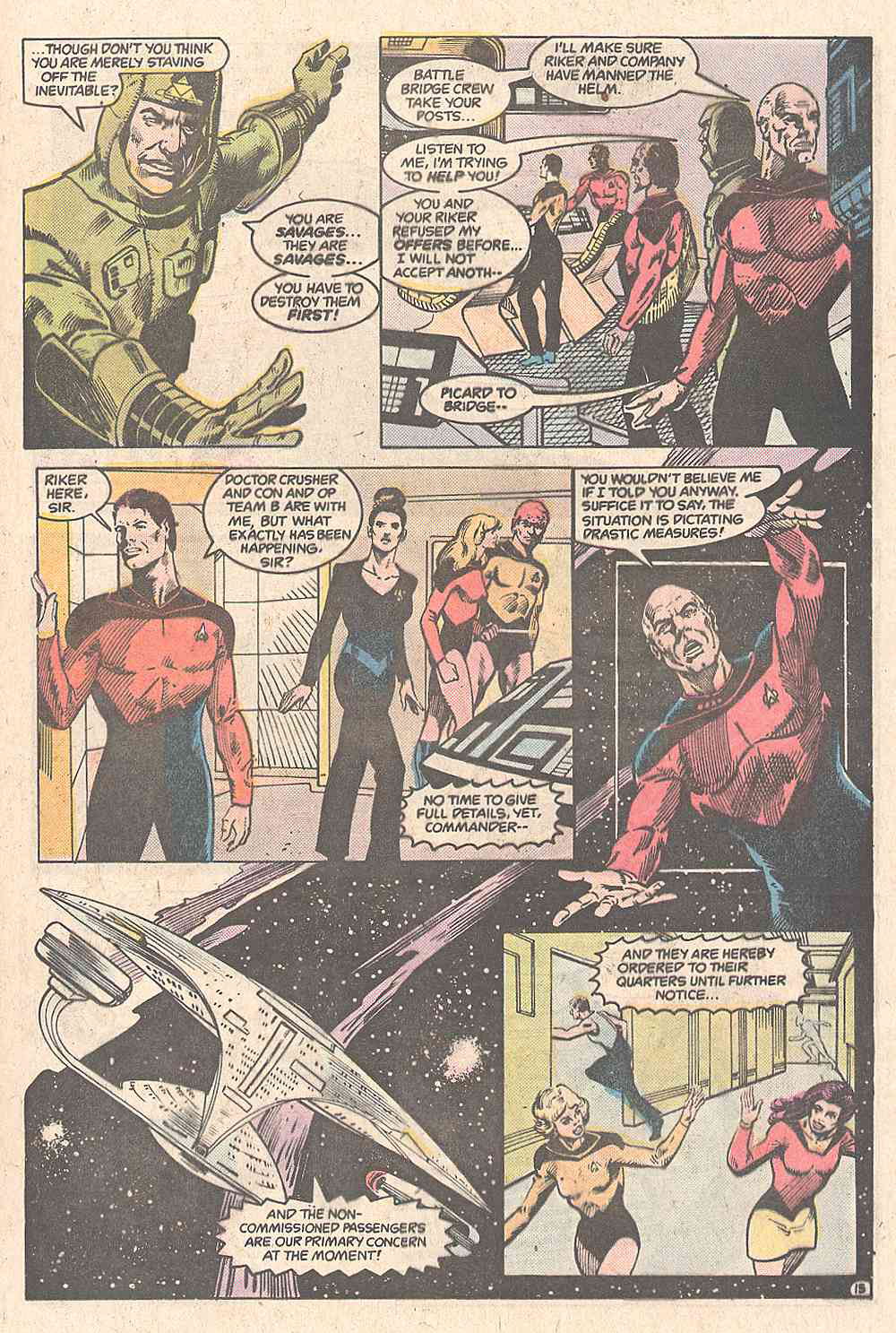 Read online Star Trek: The Next Generation (1988) comic -  Issue #3 - 16