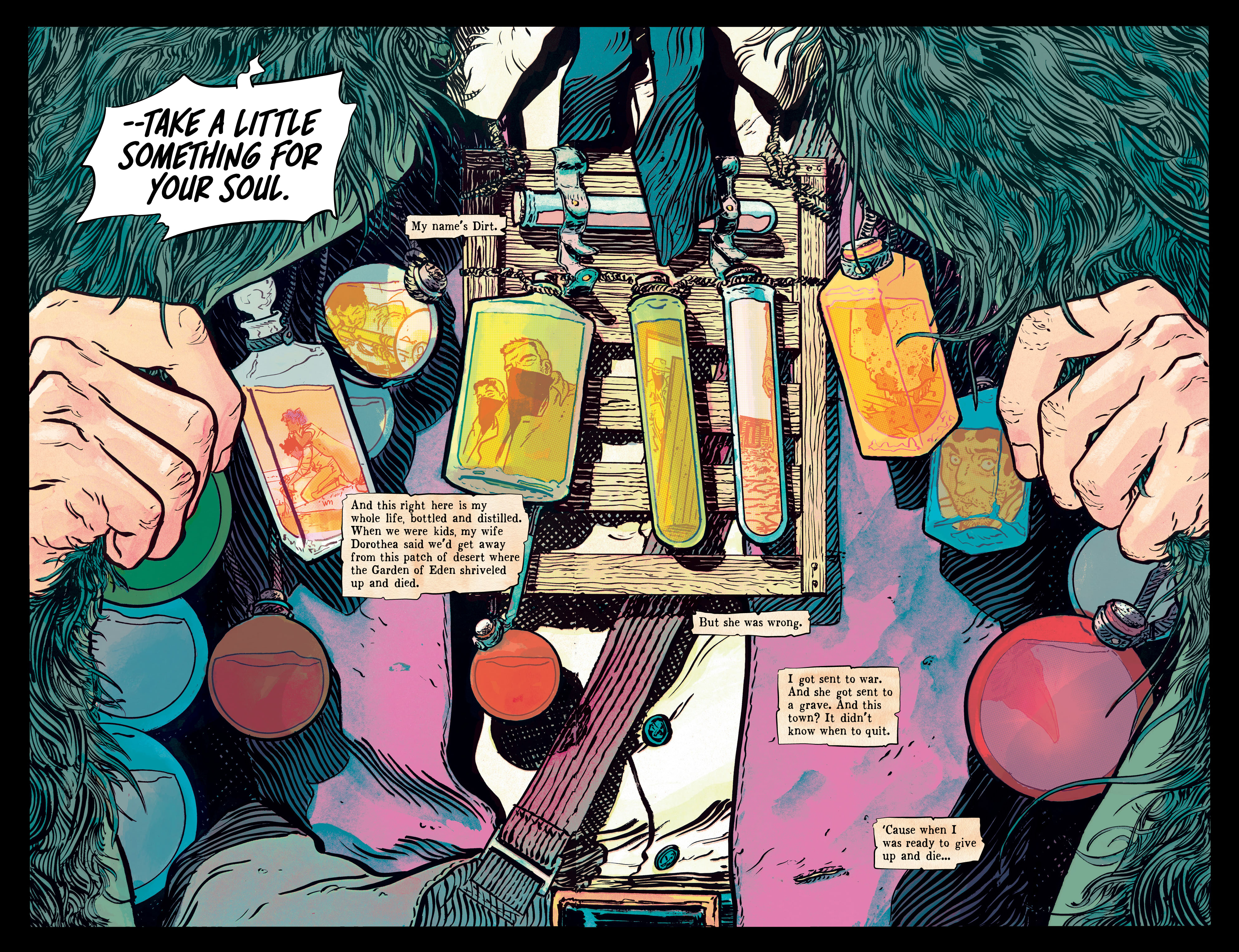 Read online Above Snakes comic -  Issue #1 - 4