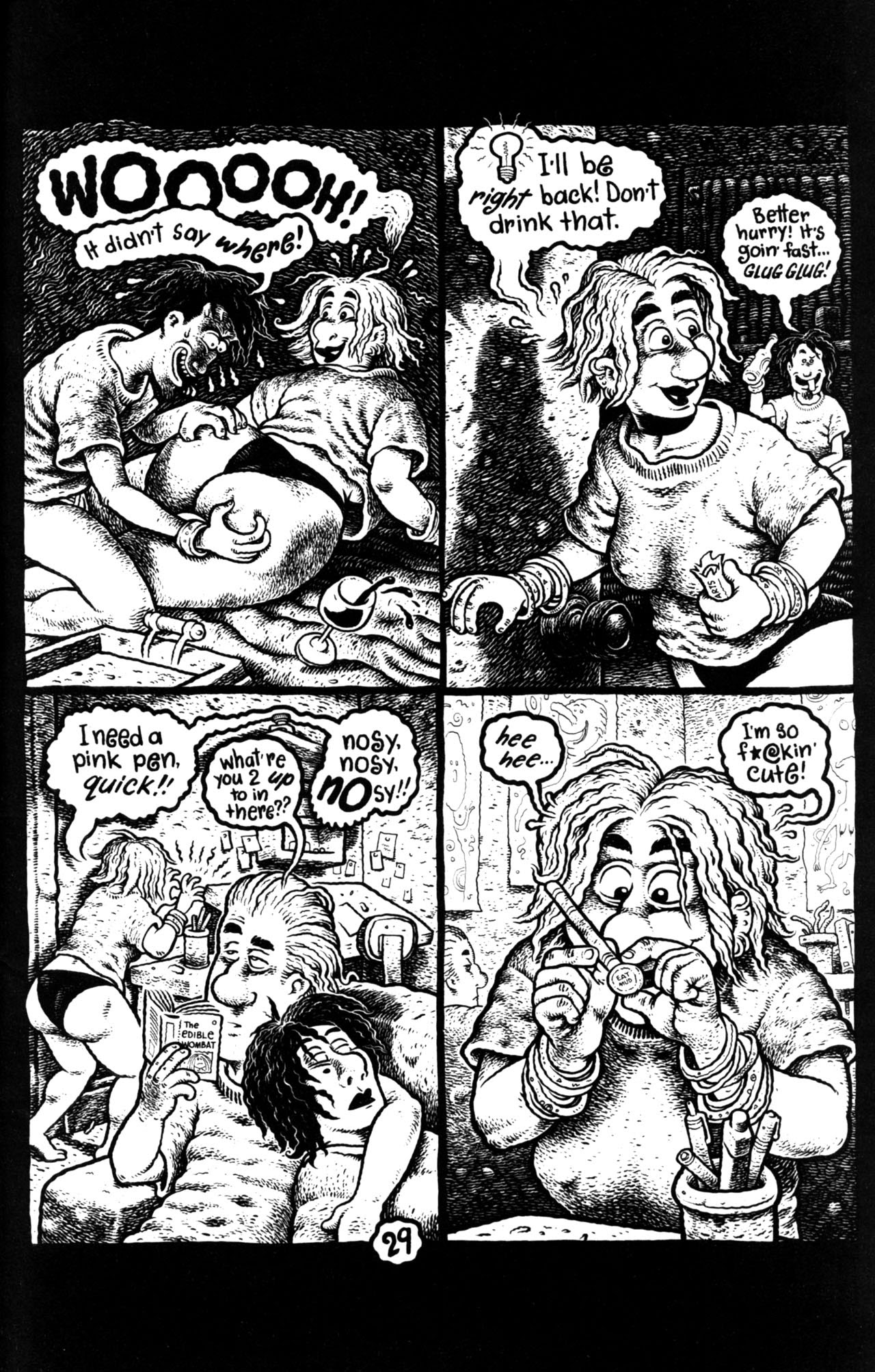 Read online Pressed Tongue comic -  Issue #2 - 31