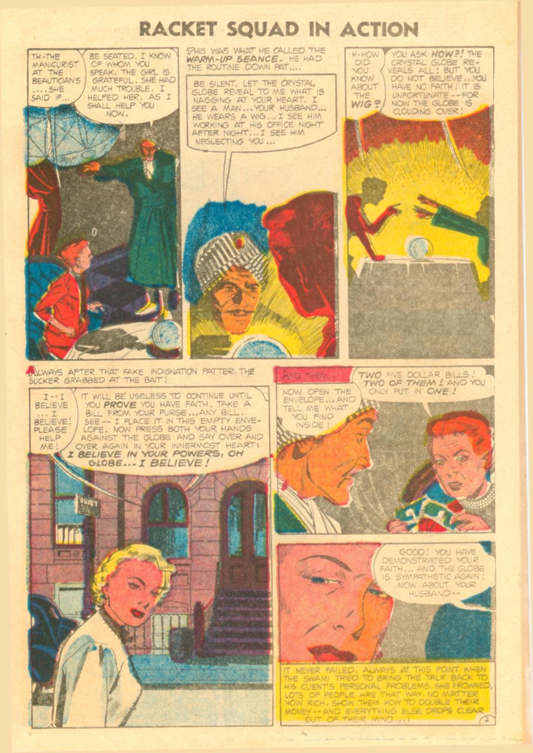 Read online Racket Squad in Action comic -  Issue #15 - 19