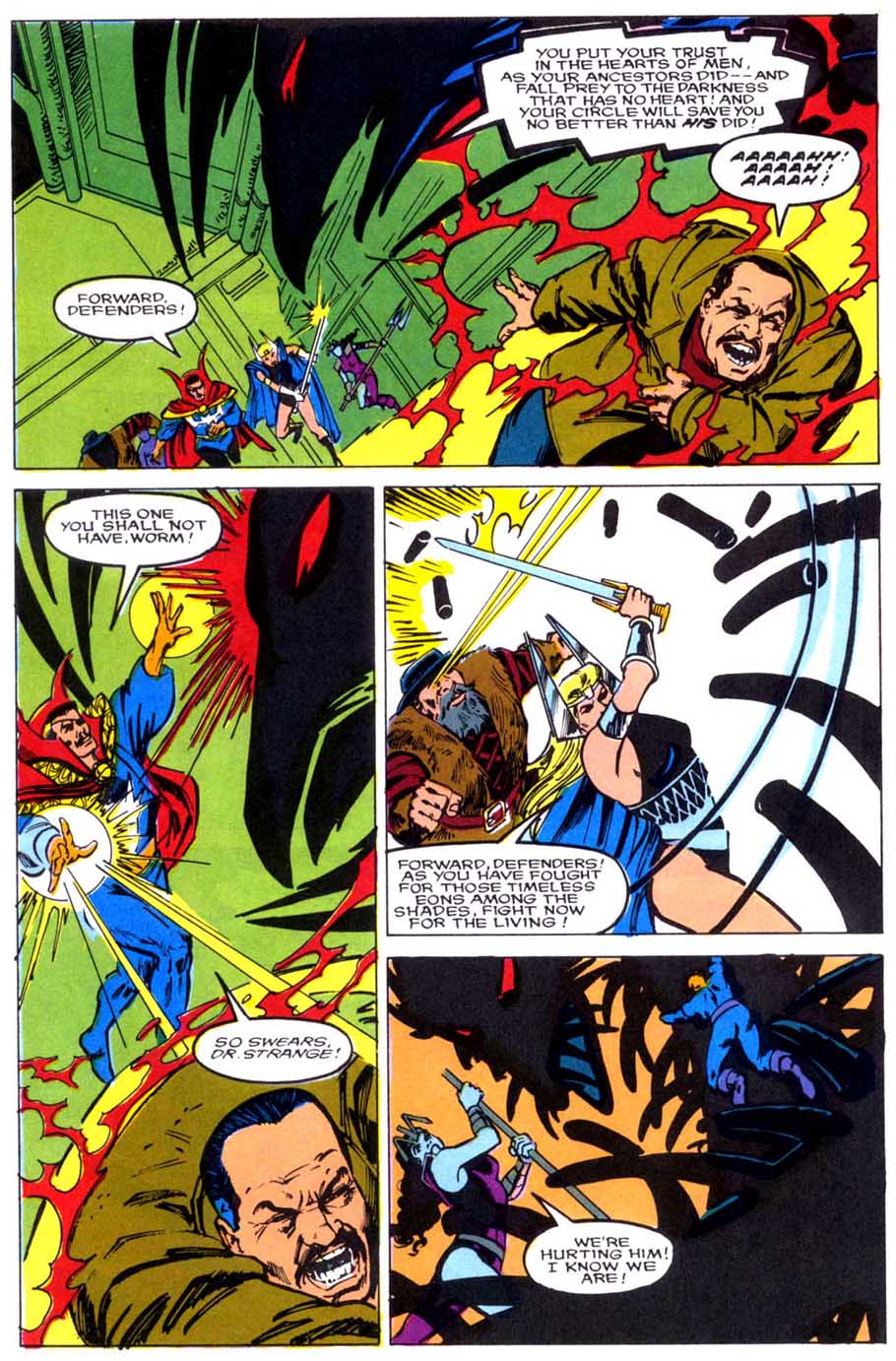 Read online Doctor Strange: Sorcerer Supreme comic -  Issue #4 - 18
