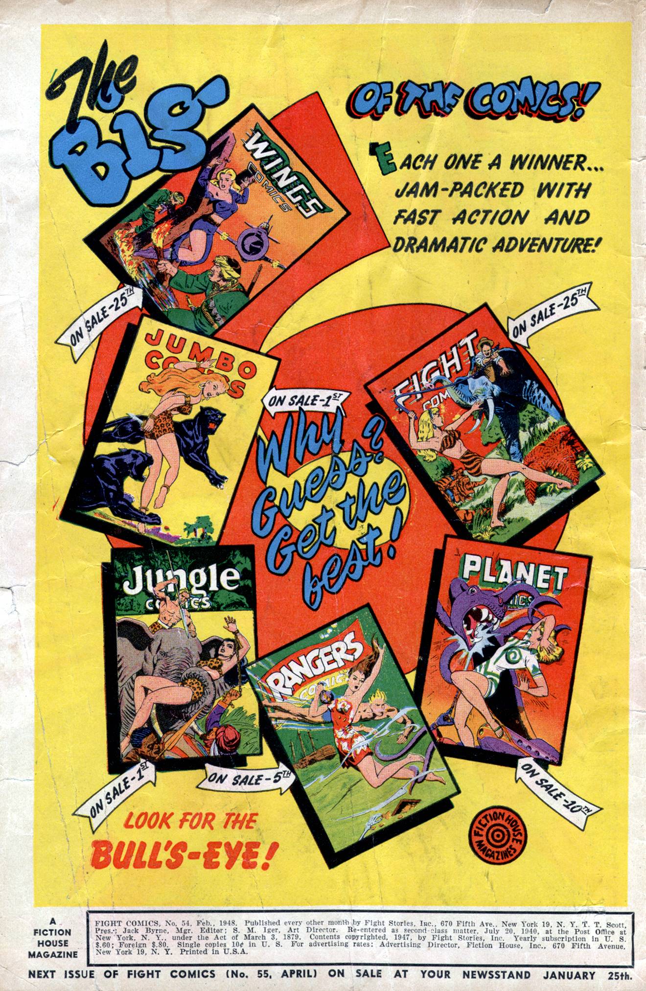 Read online Fight Comics comic -  Issue #54 - 2