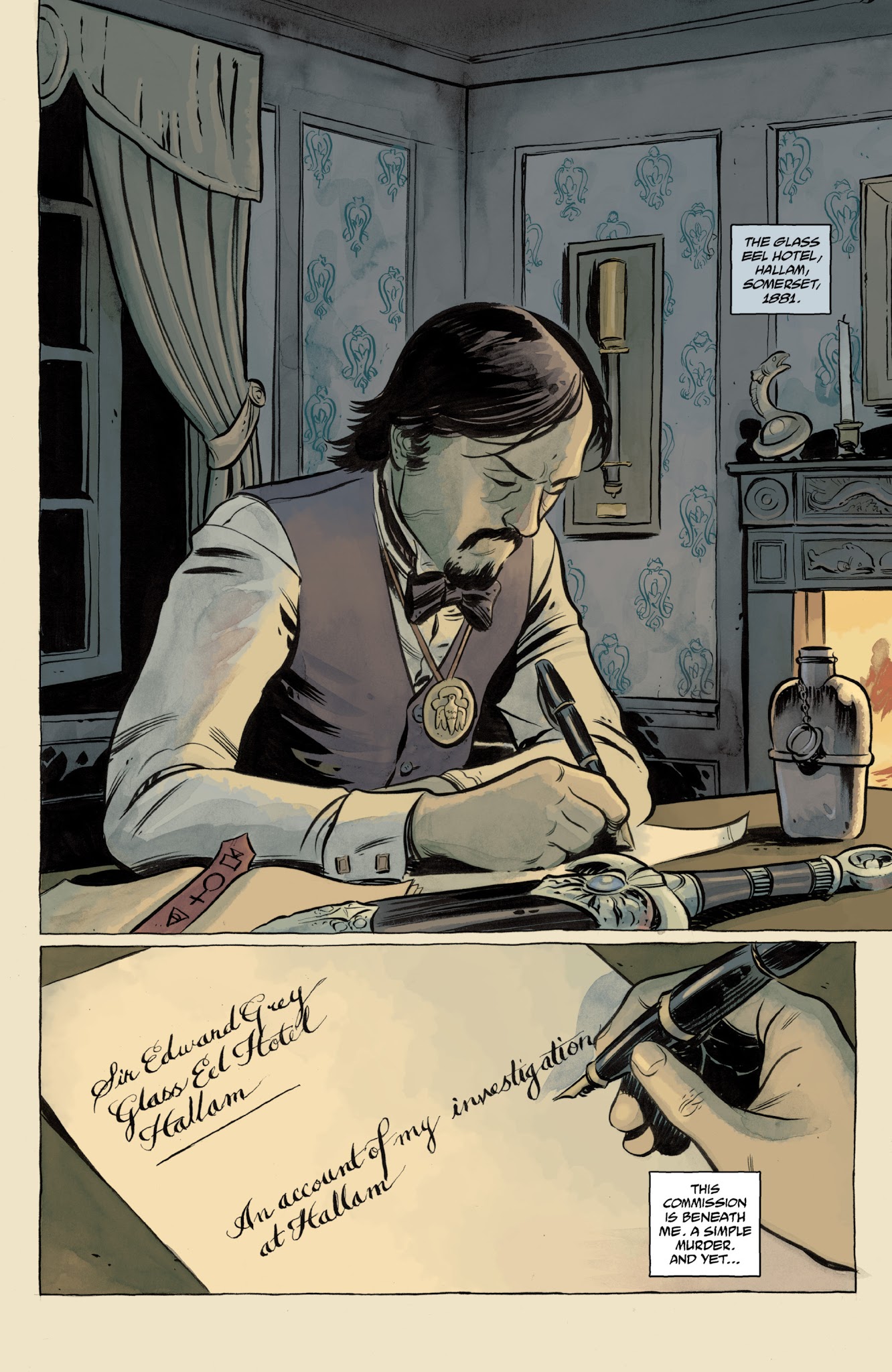 Read online Sir Edward Grey, Witchfinder: The Mysteries of Unland comic -  Issue # TPB - 9
