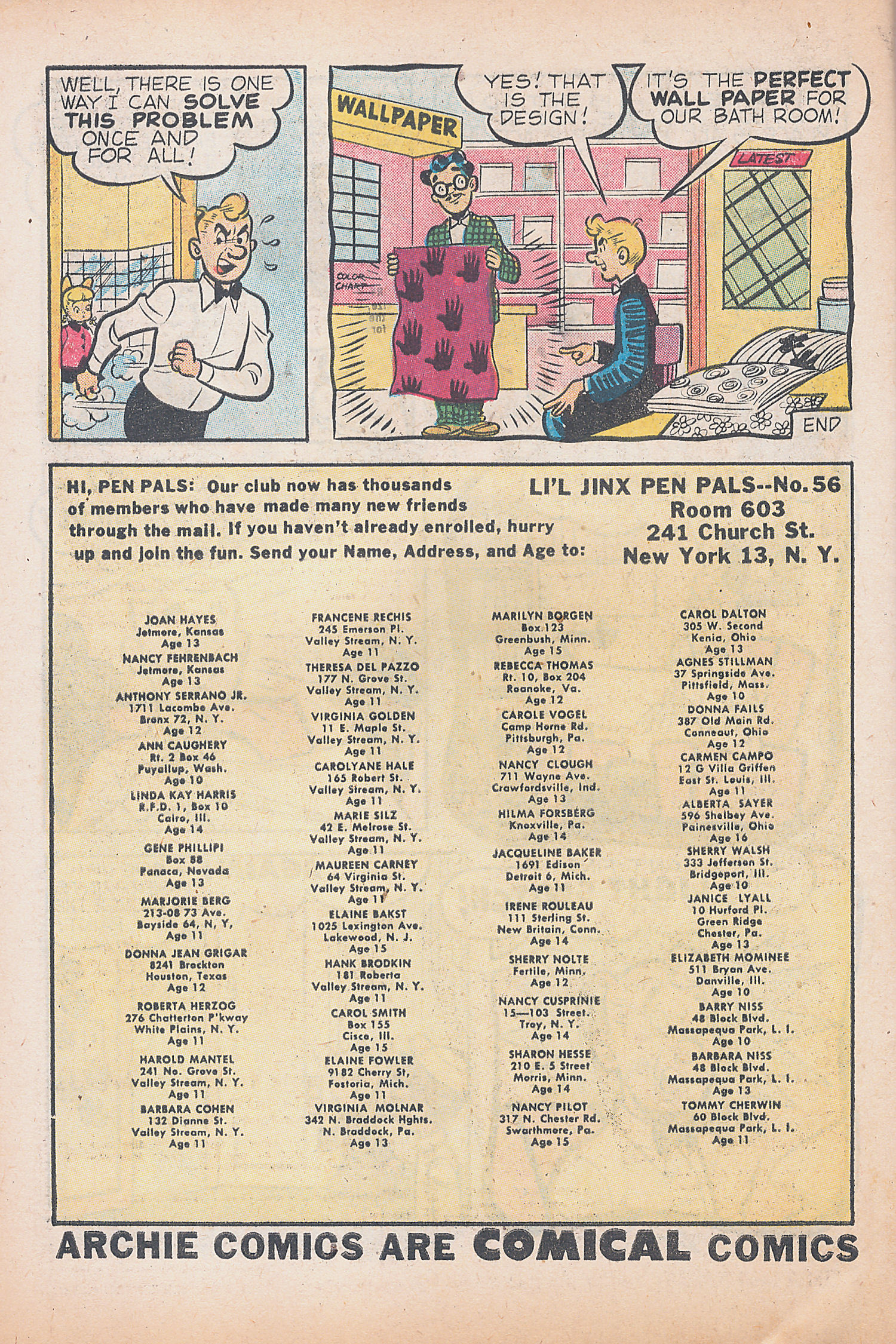 Read online Pep Comics comic -  Issue #119 - 34