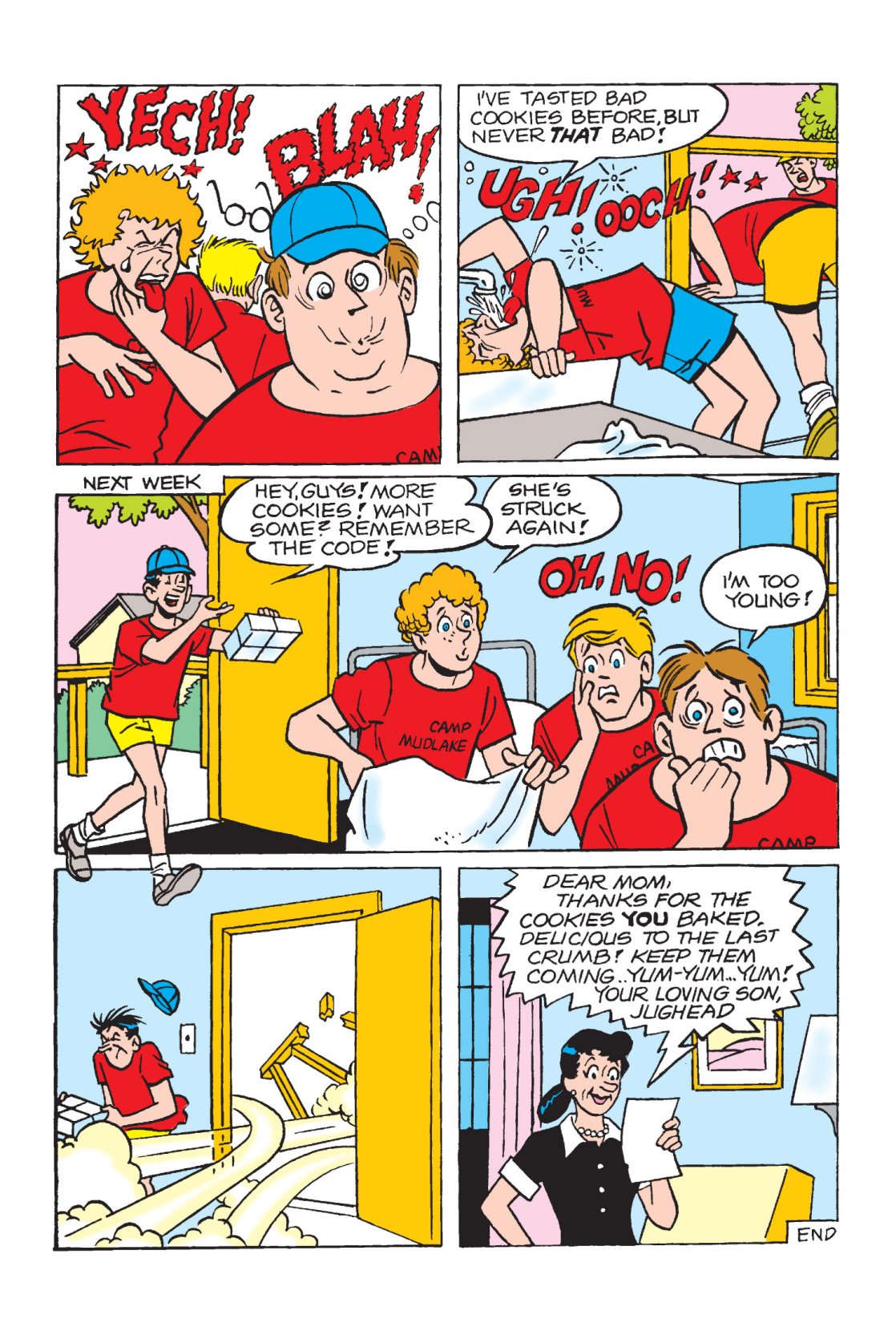 Read online Archie's Camp Tales comic -  Issue # TPB - 45