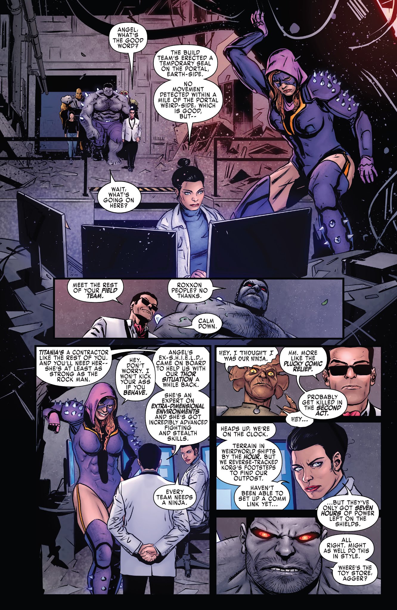 Read online Weapon H comic -  Issue #8 - 10