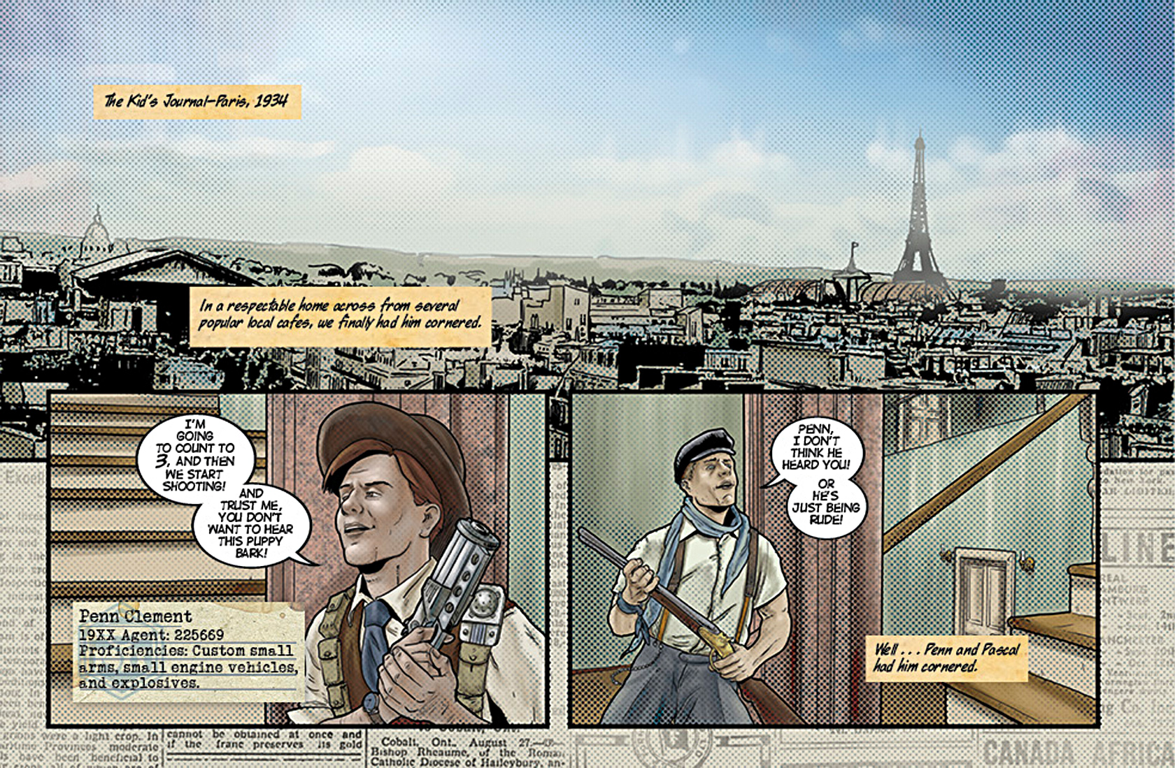 Read online The Adventures of the 19XX comic -  Issue #3 - 5