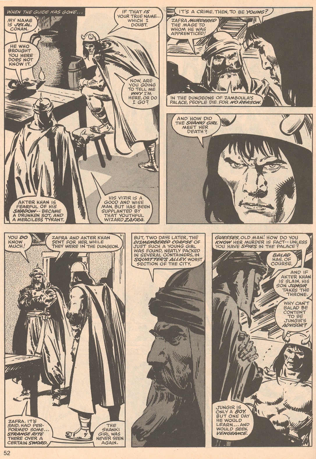 Read online The Savage Sword Of Conan comic -  Issue #57 - 52