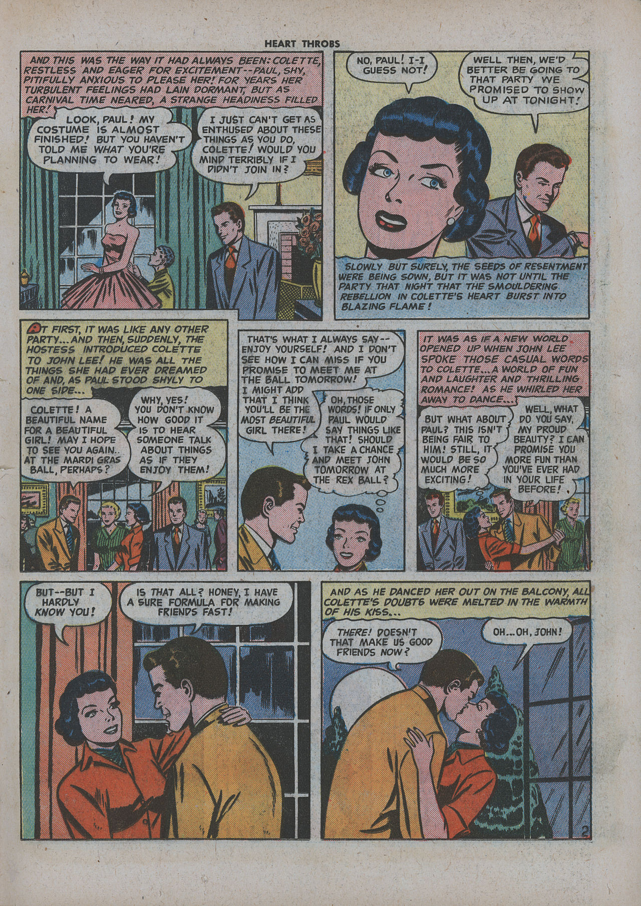 Read online Heart Throbs comic -  Issue #2 - 13