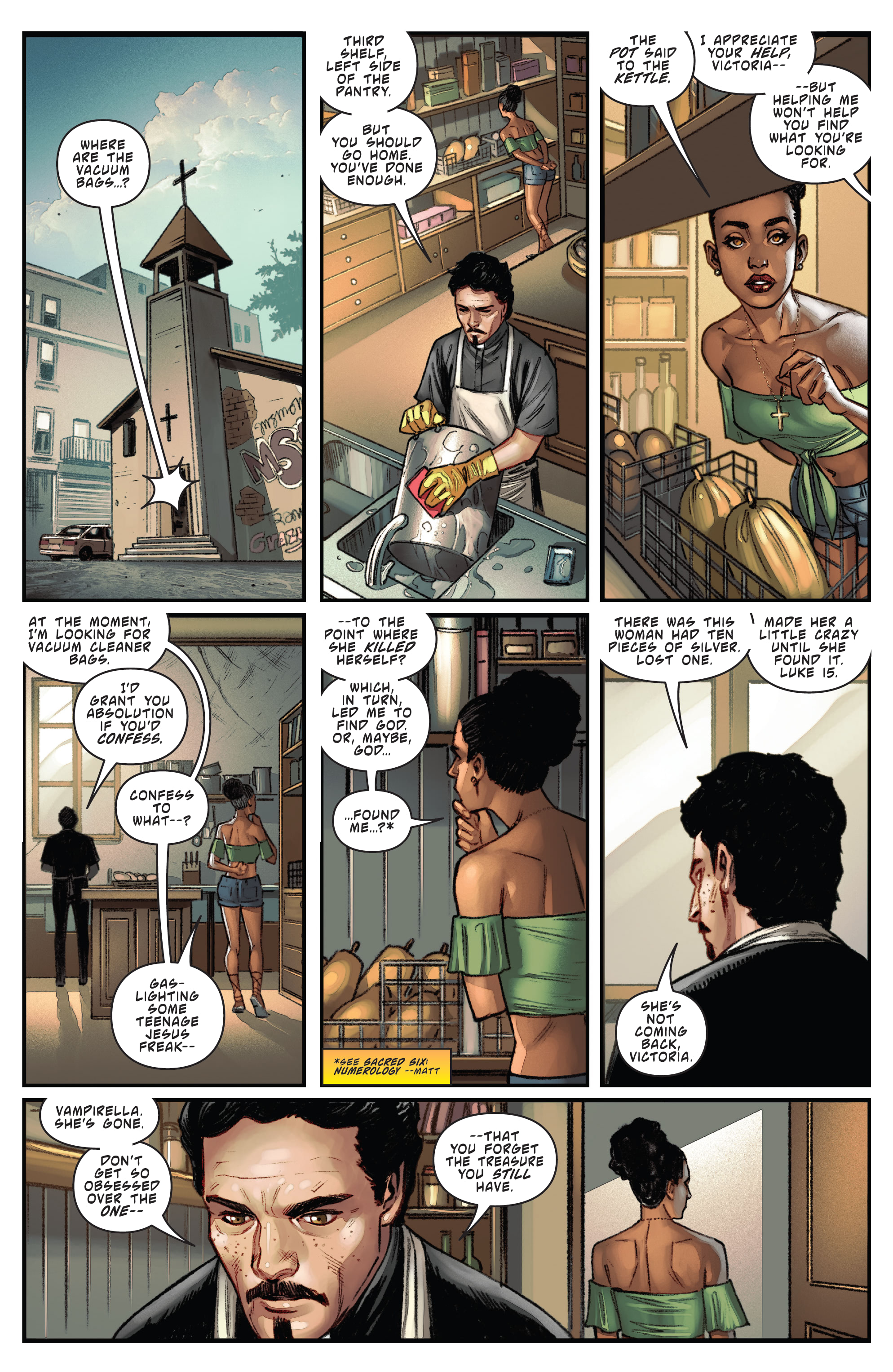 Read online Draculina: Blood Simple comic -  Issue #1 - 8