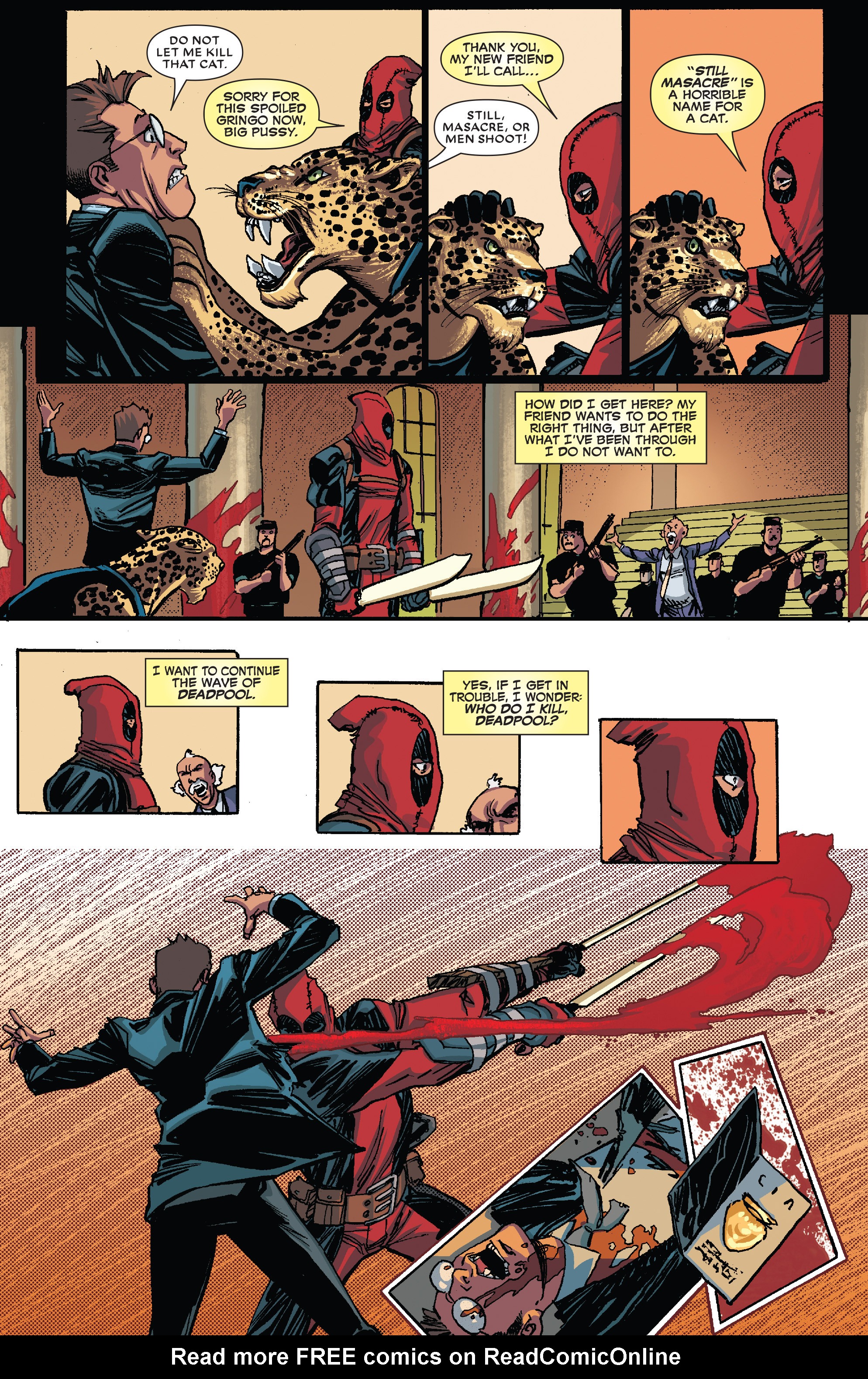 Read online Deadpool: Masacre comic -  Issue #1 - 16