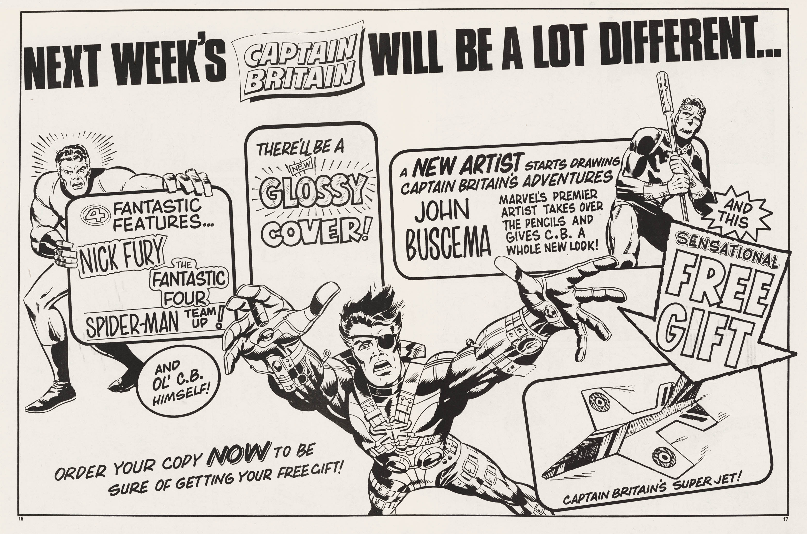 Read online Captain Britain (1976) comic -  Issue #23 - 16