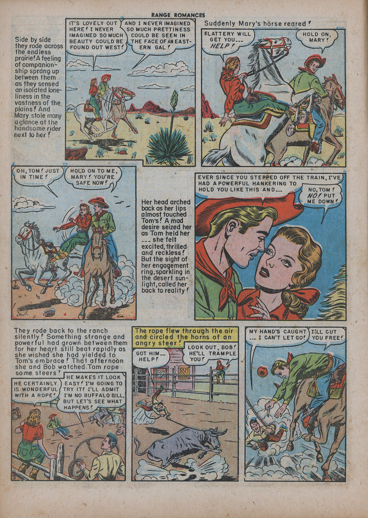 Read online Range Romances comic -  Issue #5 - 14