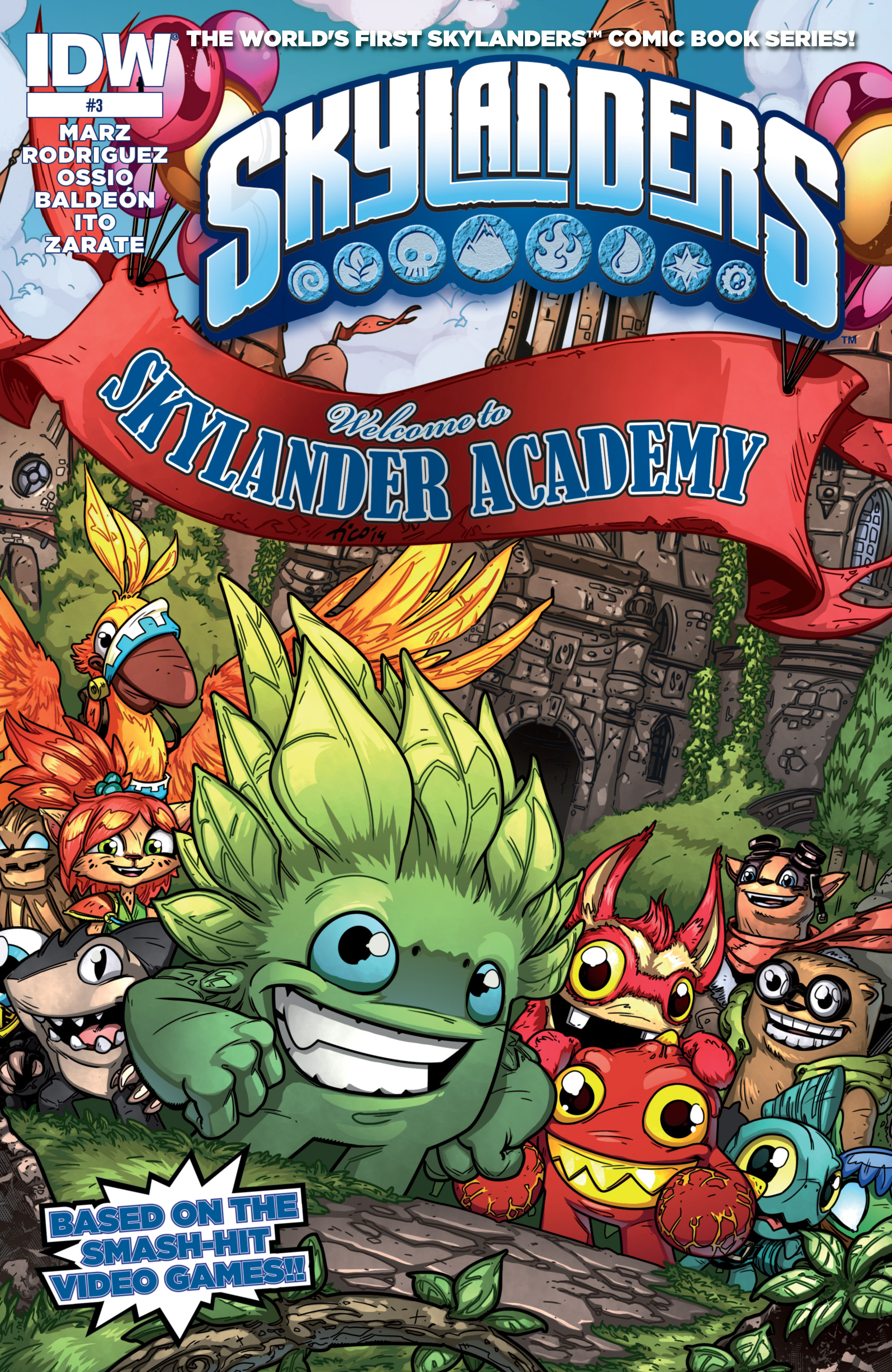 Read online Skylanders comic -  Issue #3 - 1