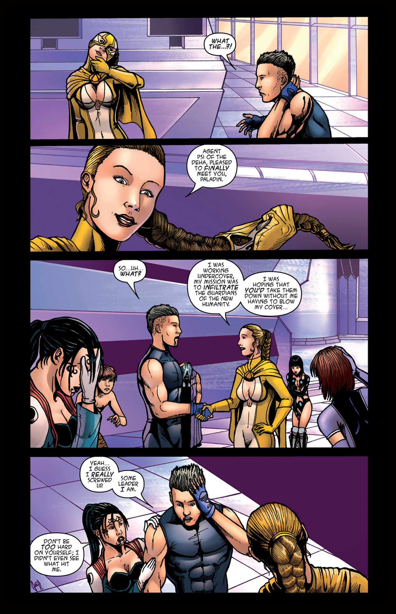 Read online Alpha Gods comic -  Issue #4 - 21