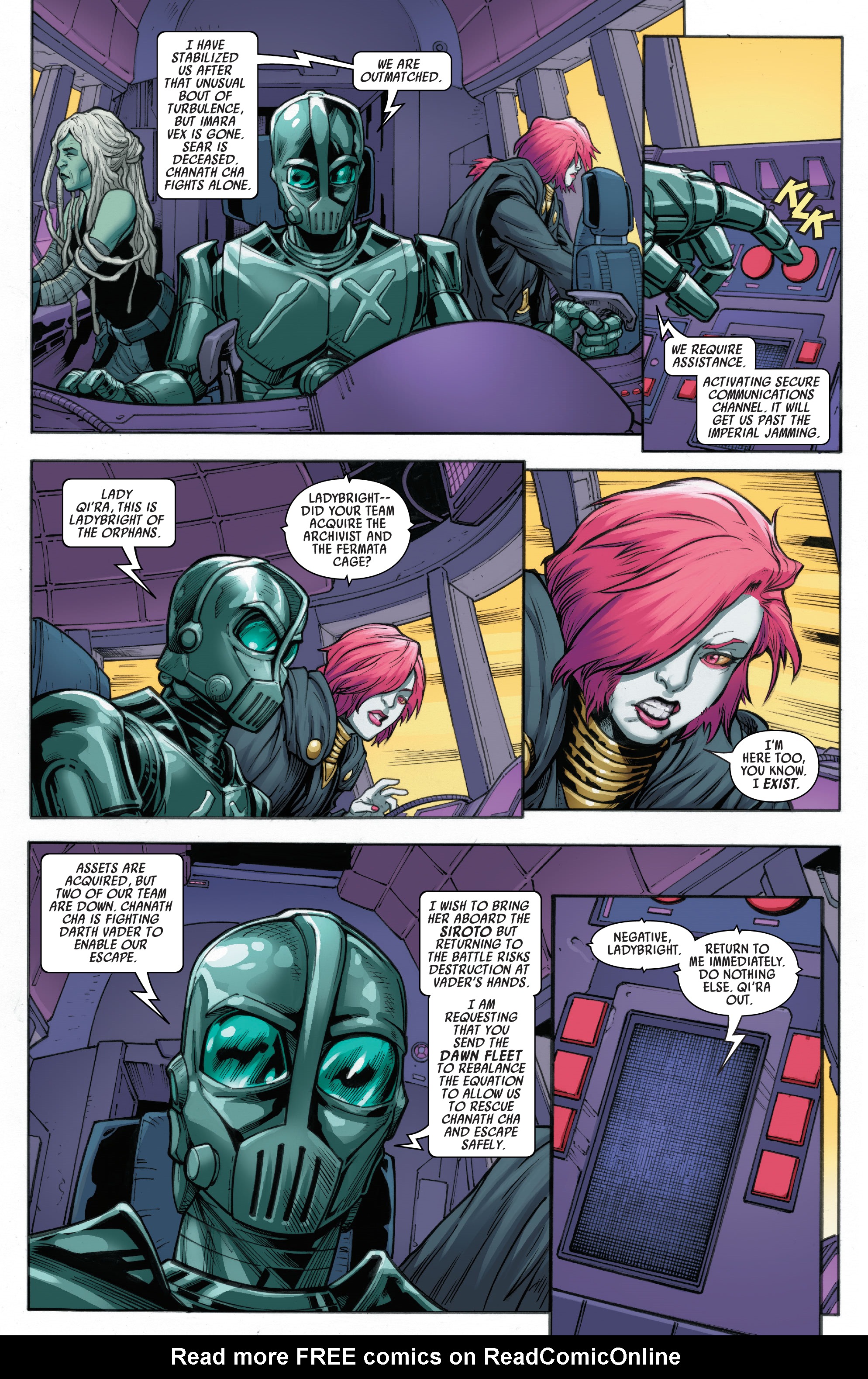 Read online Star Wars: Hidden Empire comic -  Issue #3 - 17