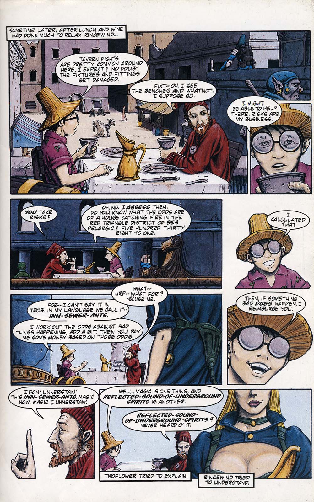 Read online Terry Pratchett's The Colour Of Magic comic -  Issue # TPB - 22