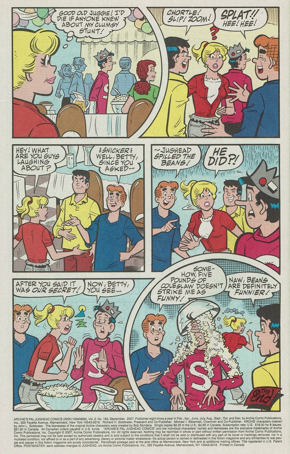 Read online Archie's Pal Jughead Comics comic -  Issue #183 - 34
