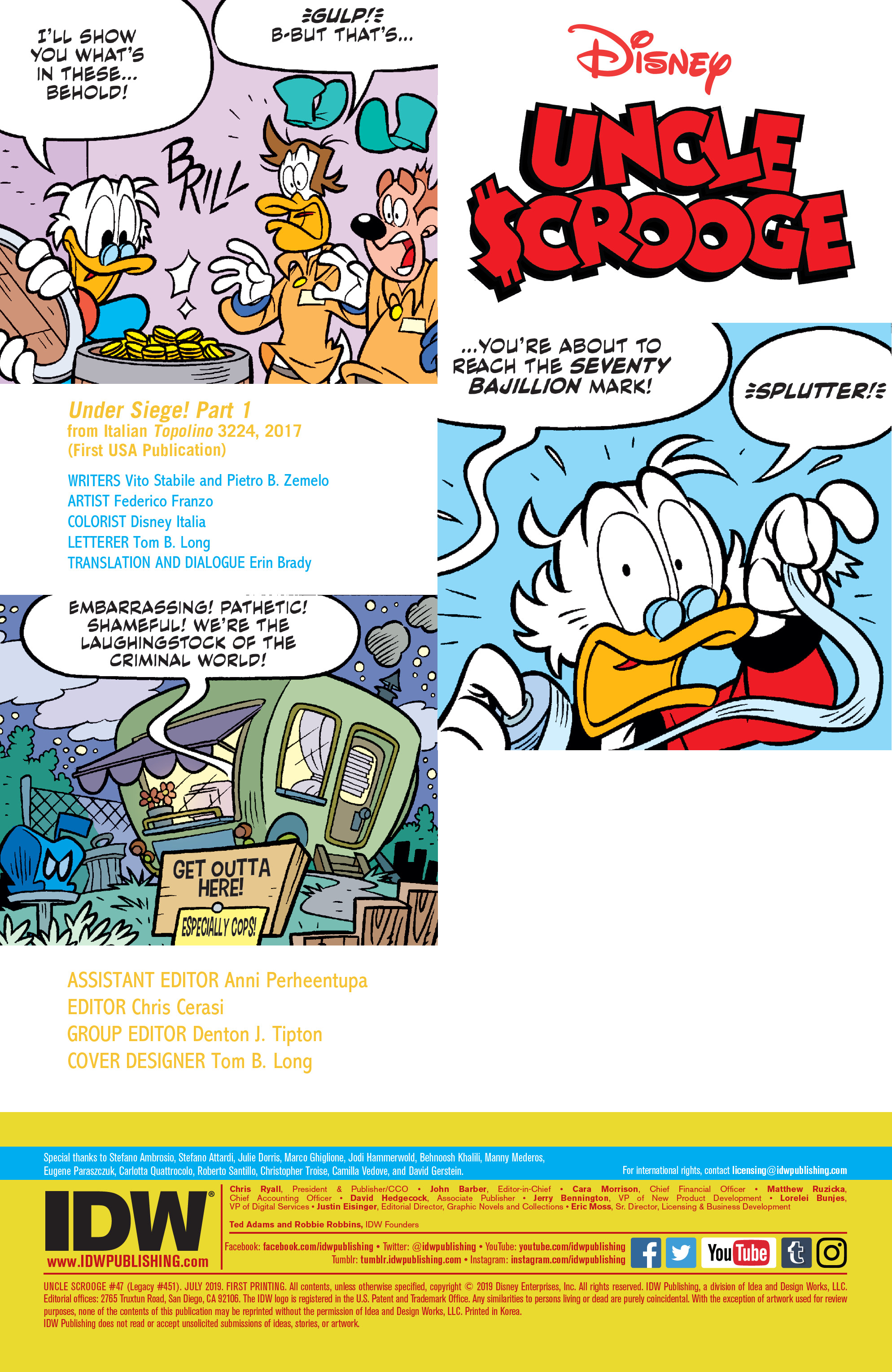 Read online Uncle Scrooge (2015) comic -  Issue #47 - 2