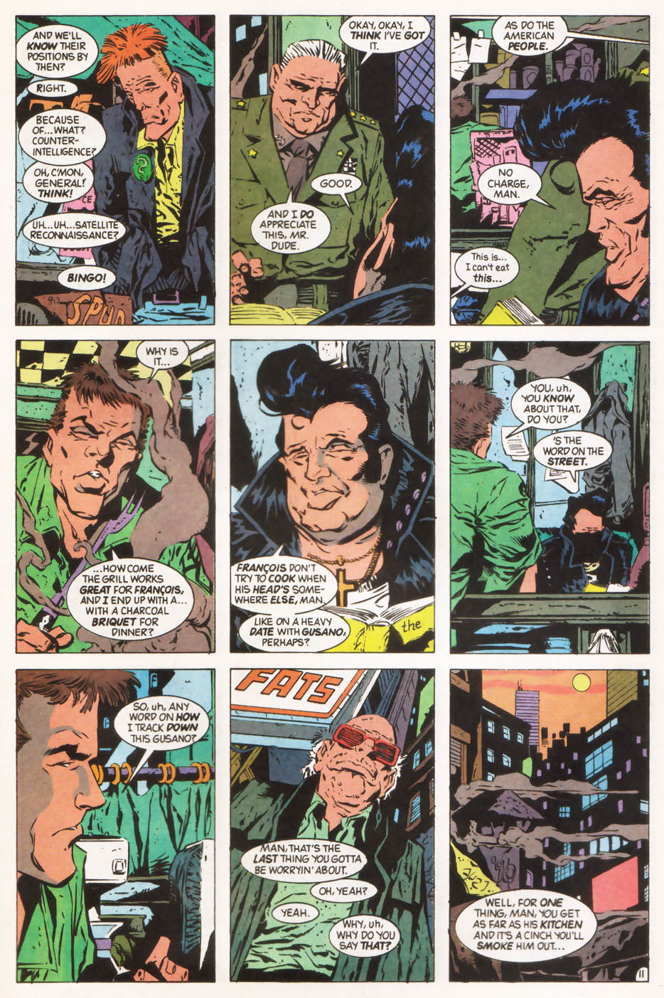 Read online Heckler comic -  Issue #1 - 12