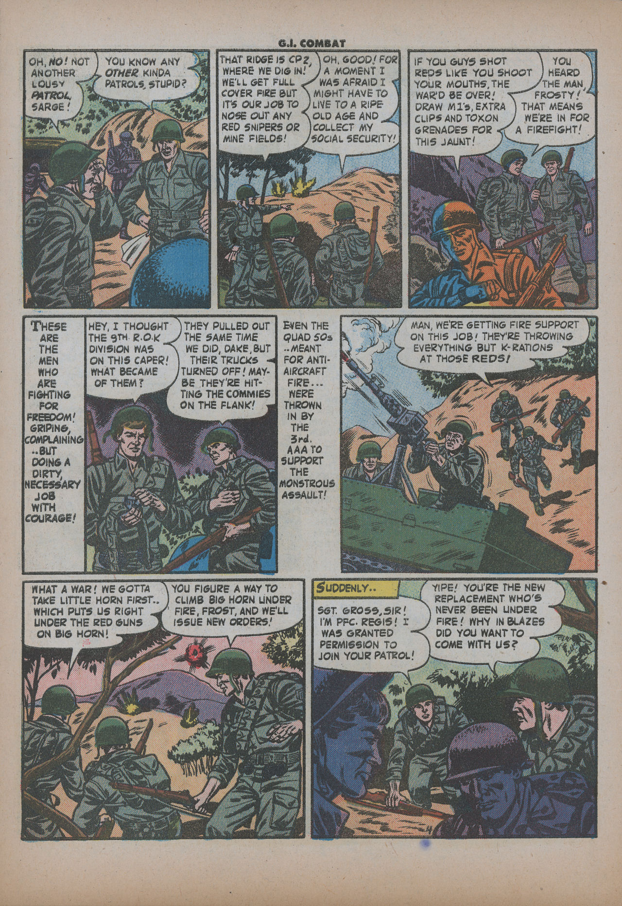 Read online G.I. Combat (1952) comic -  Issue #39 - 6