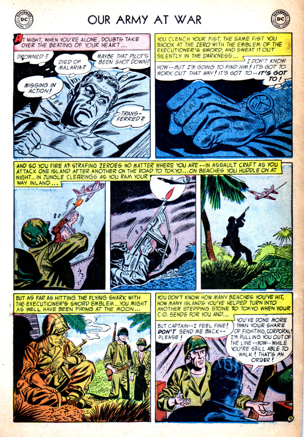 Read online Our Army at War (1952) comic -  Issue #16 - 7