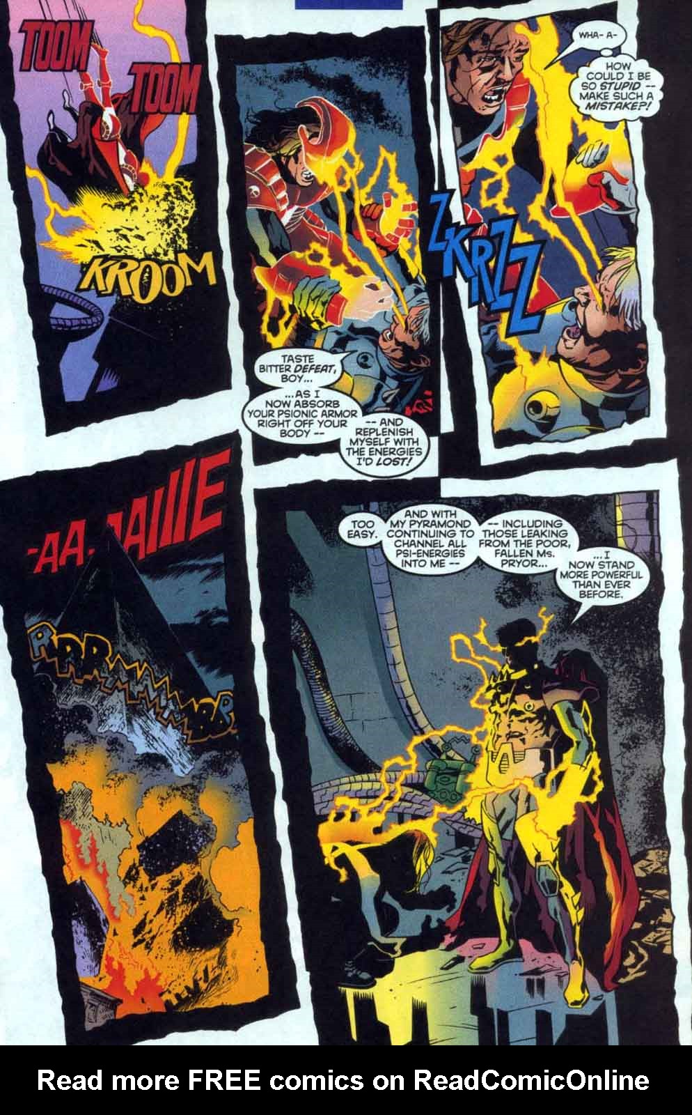 Read online X-Man comic -  Issue #47 - 19