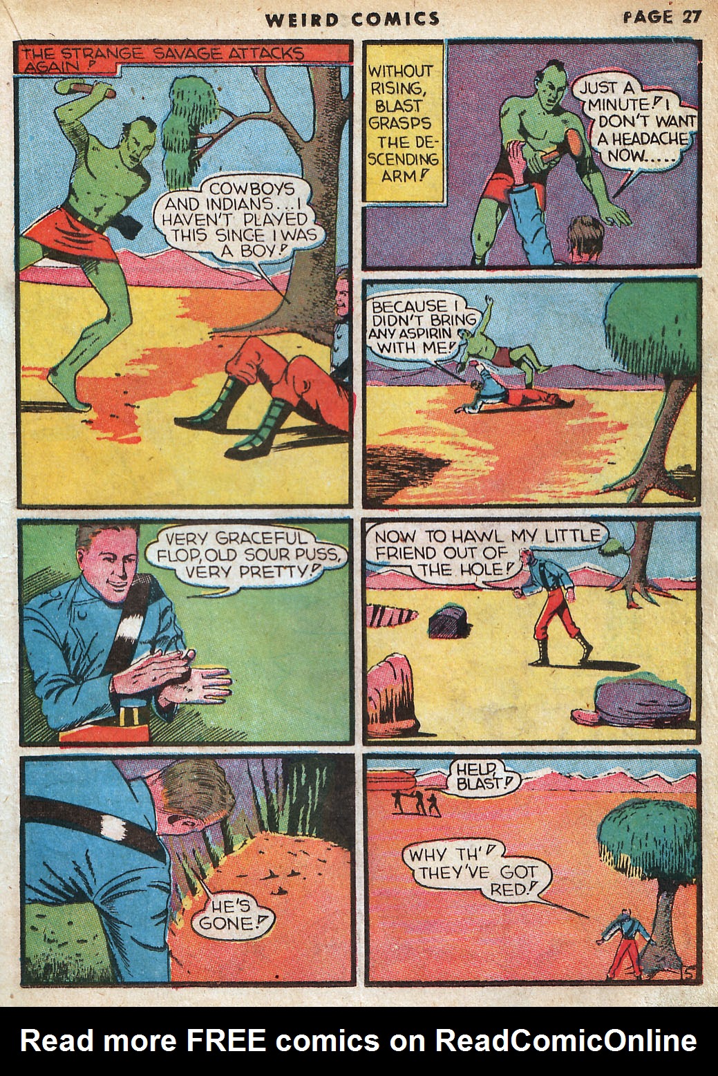 Read online Weird Comics comic -  Issue #3 - 29