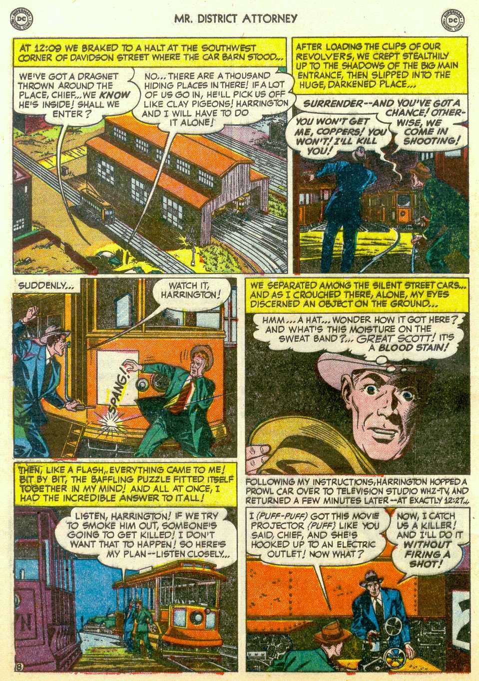 Read online Mr. District Attorney comic -  Issue #18 - 10