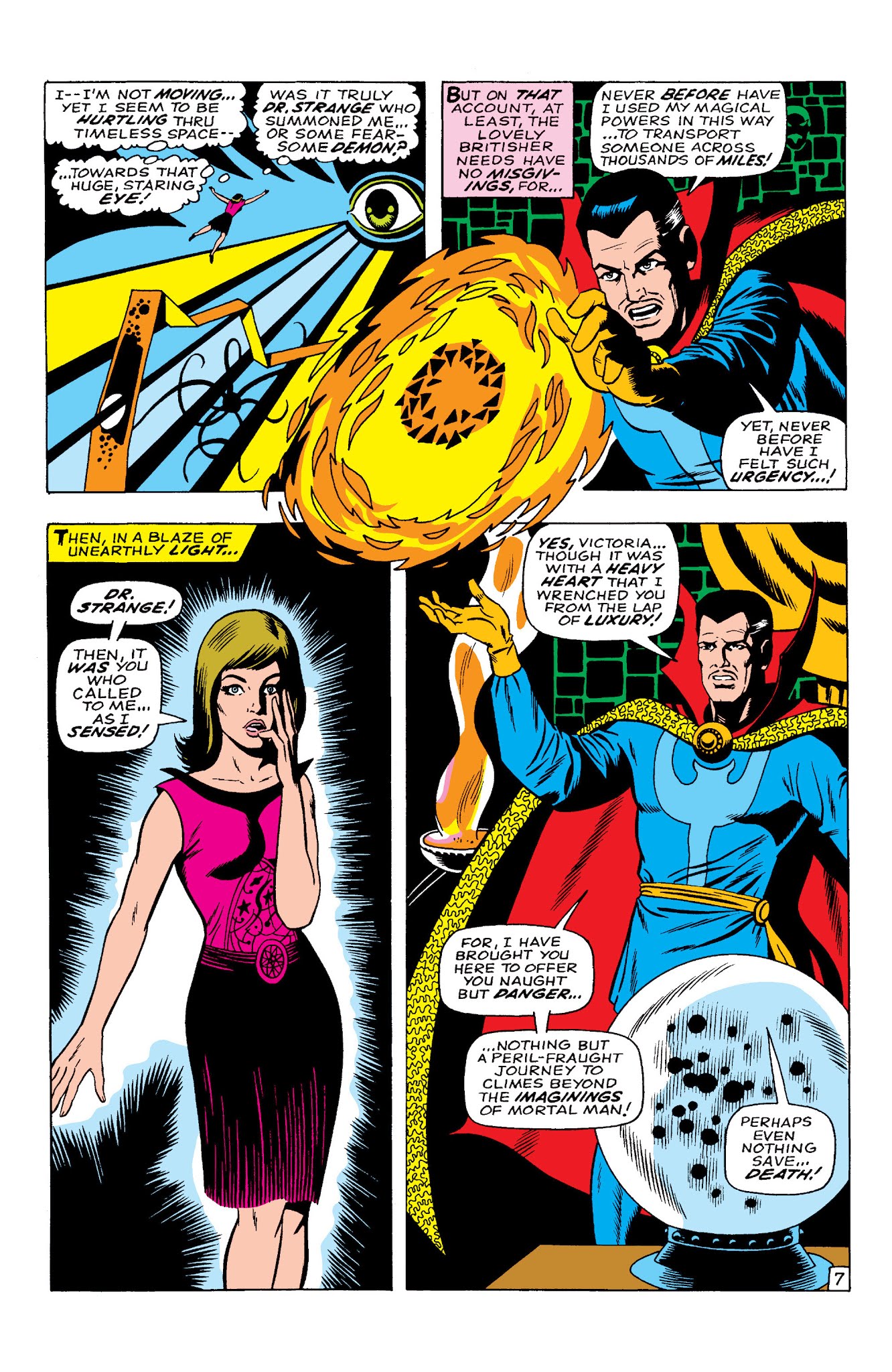 Read online Marvel Masterworks: Doctor Strange comic -  Issue # TPB 3 (Part 1) - 56