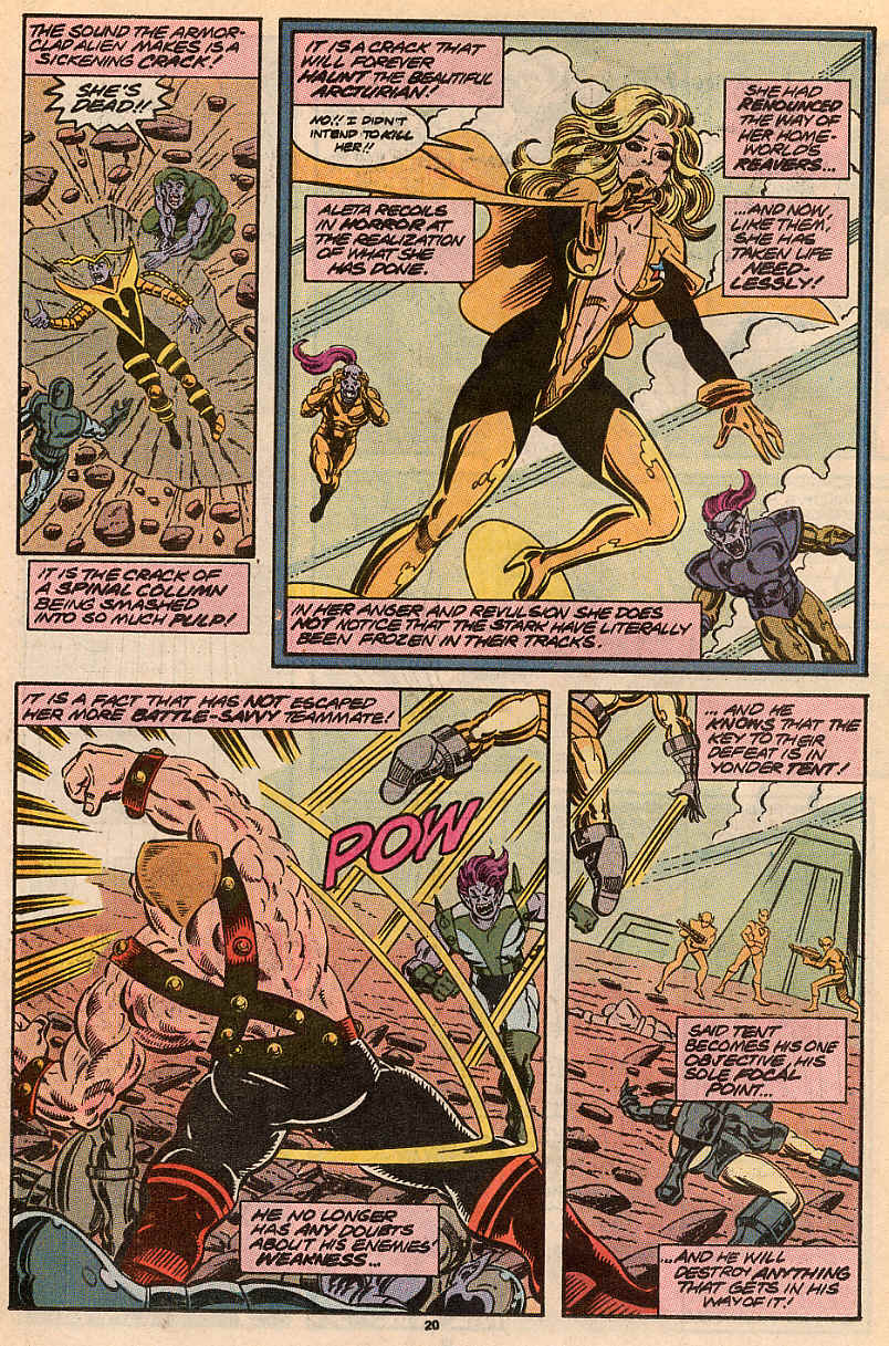 Read online Guardians of the Galaxy (1990) comic -  Issue #2 - 17