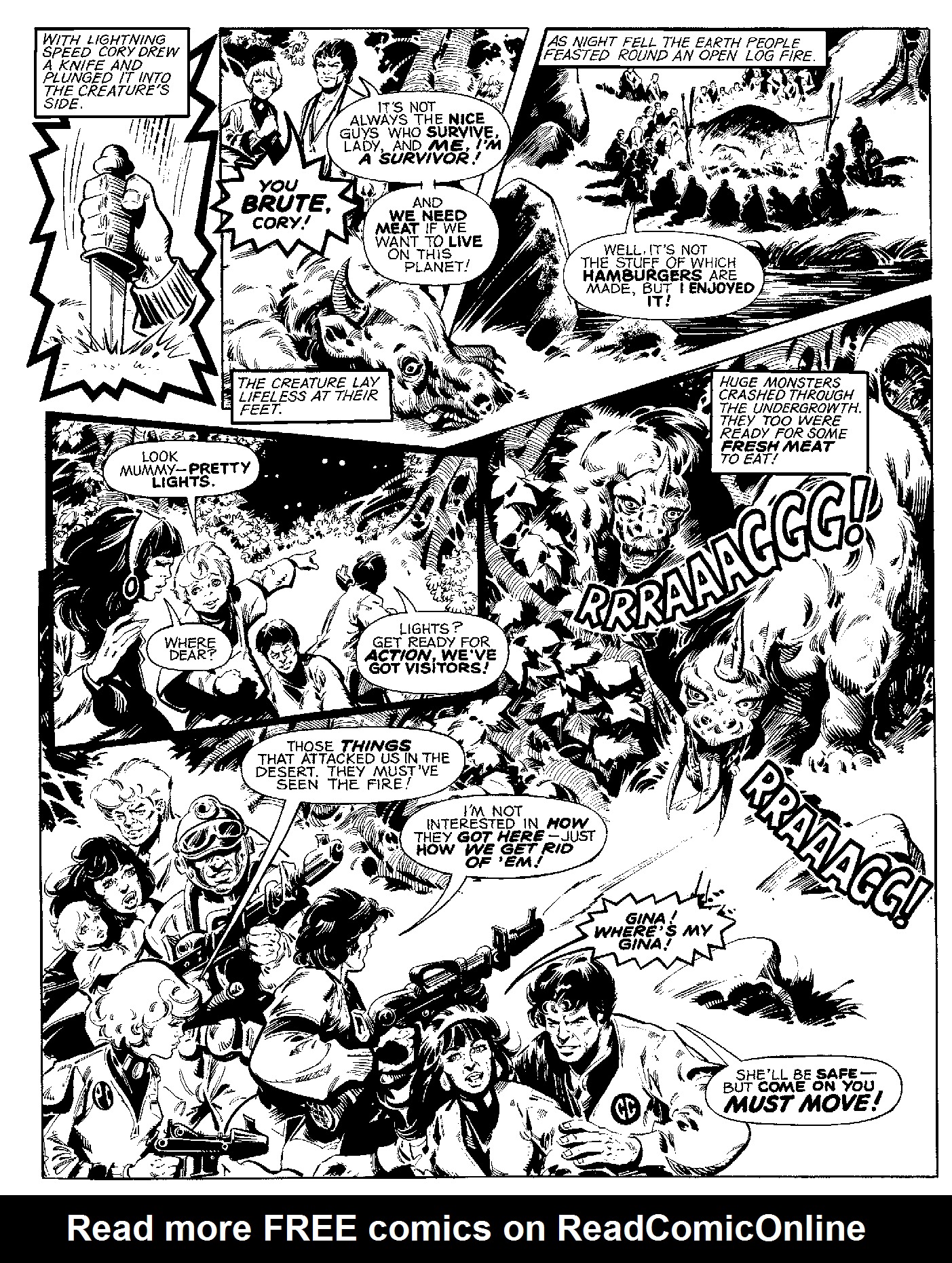 Read online Planet of the Damned & Death Planet comic -  Issue # TPB - 69