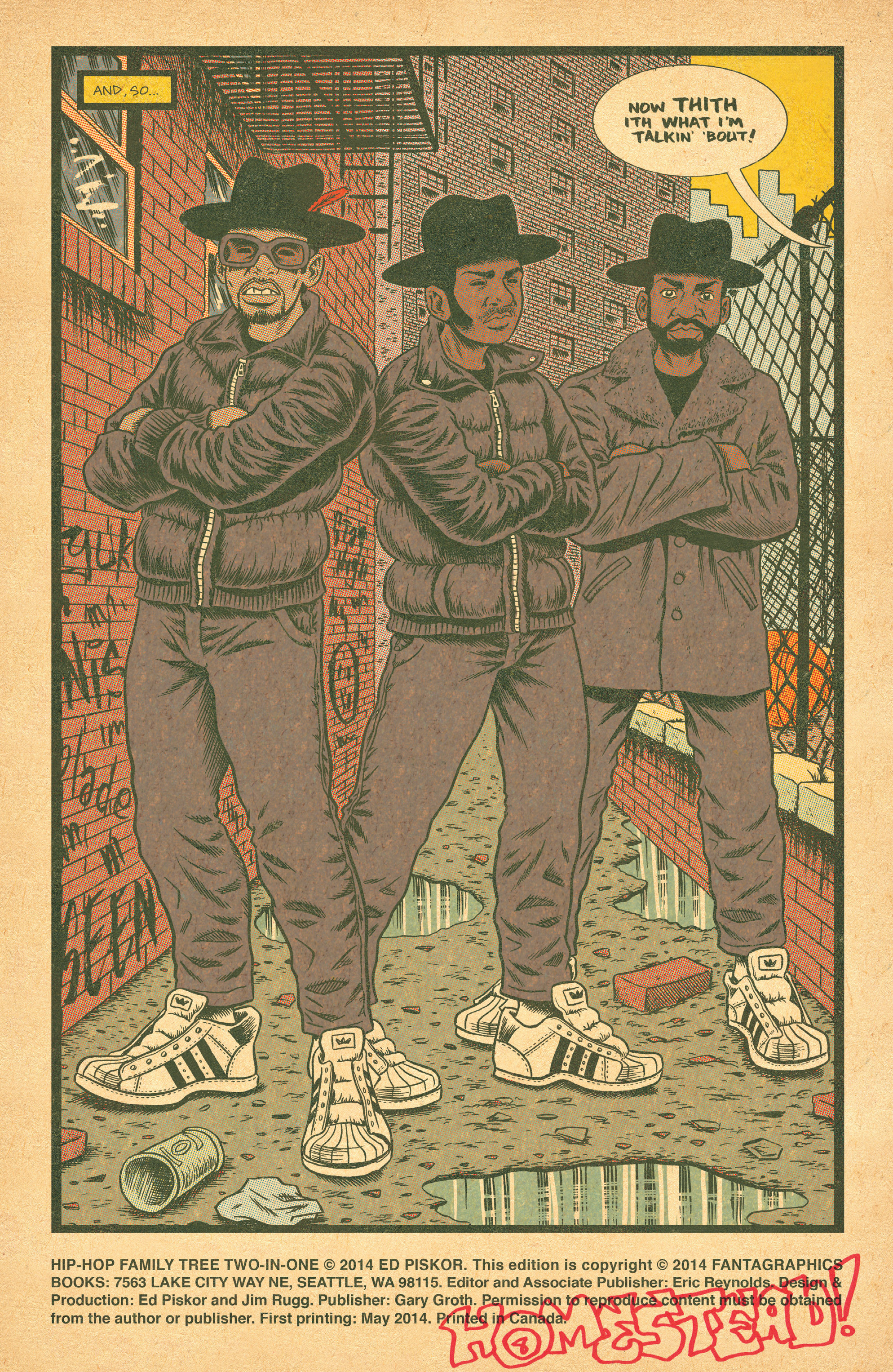 Read online Free Comic Book Day 2014 comic -  Issue # Hip Hop Family Tree Two-in-One - 30