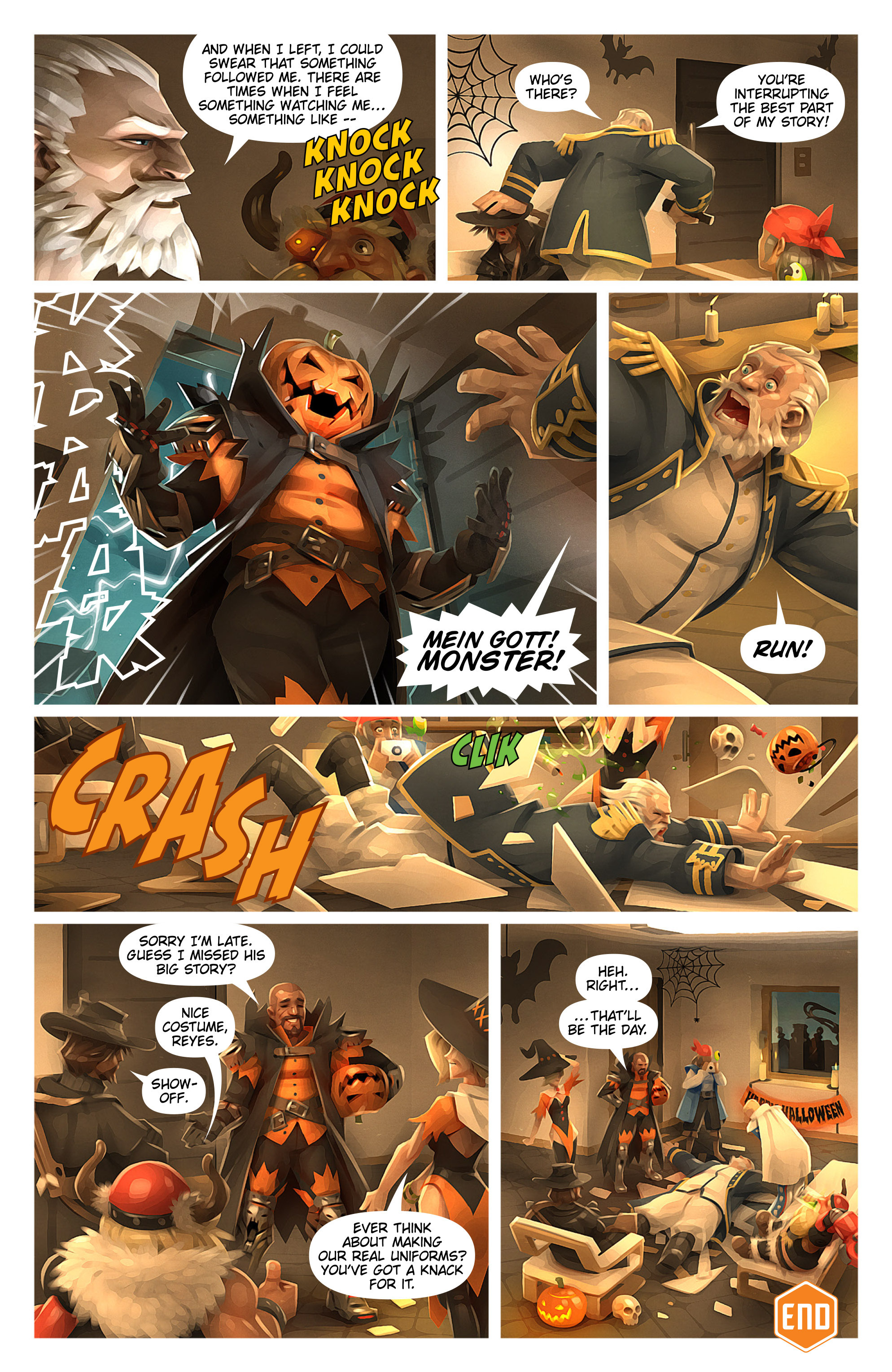 Read online Overwatch comic -  Issue #9 - 8
