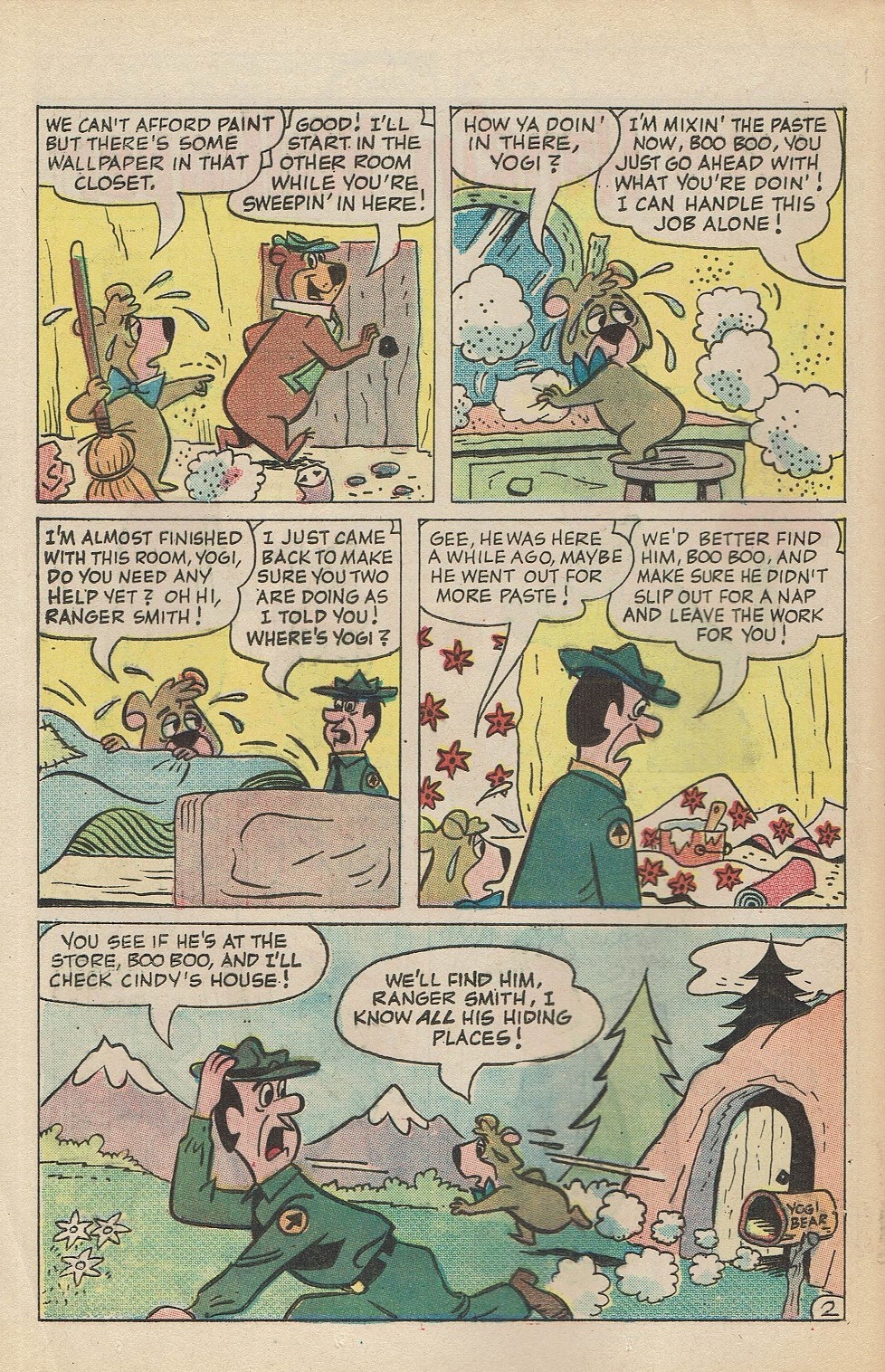 Read online Yogi Bear (1970) comic -  Issue #15 - 12