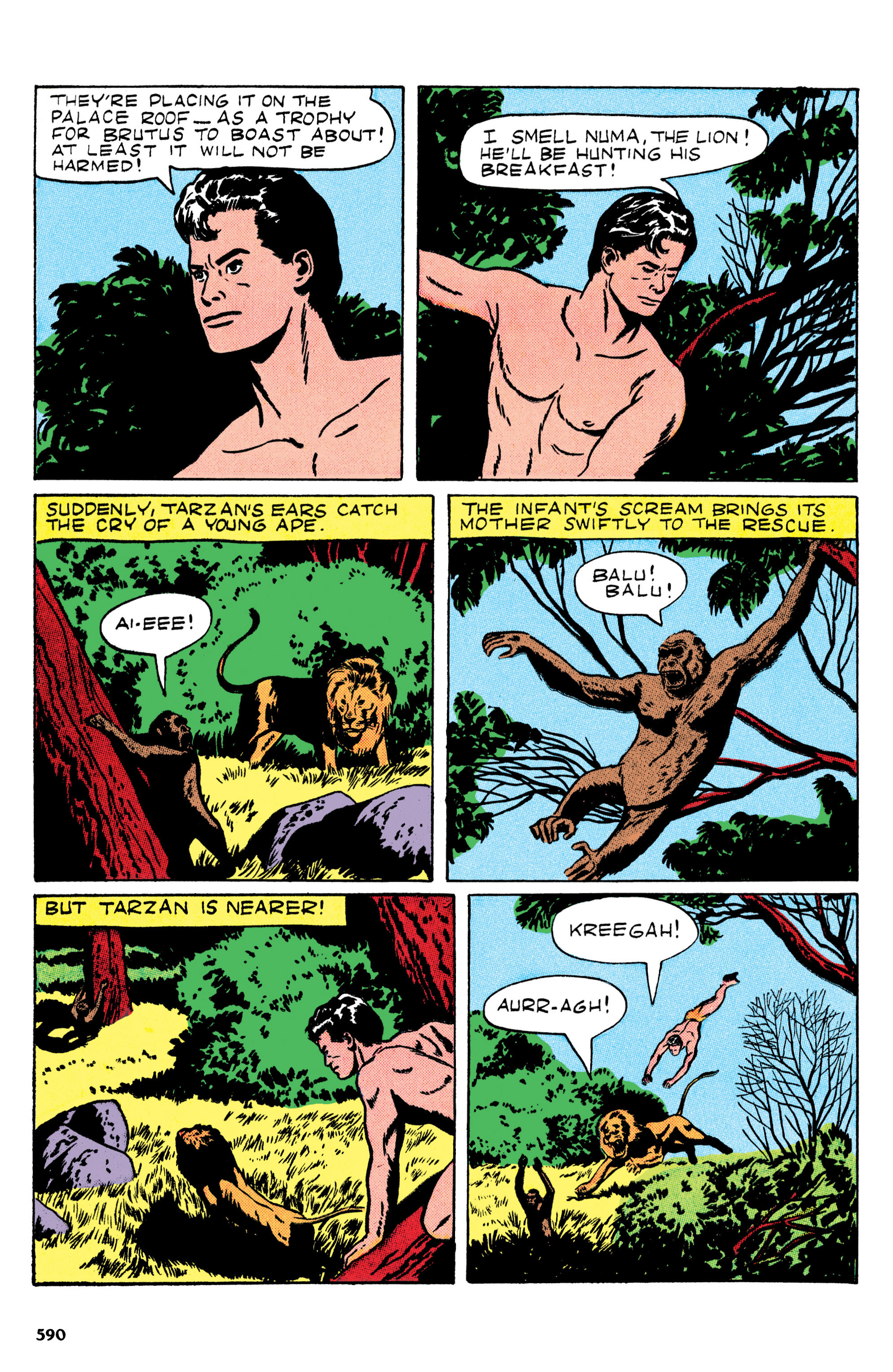 Read online Edgar Rice Burroughs Tarzan: The Jesse Marsh Years Omnibus comic -  Issue # TPB (Part 6) - 92