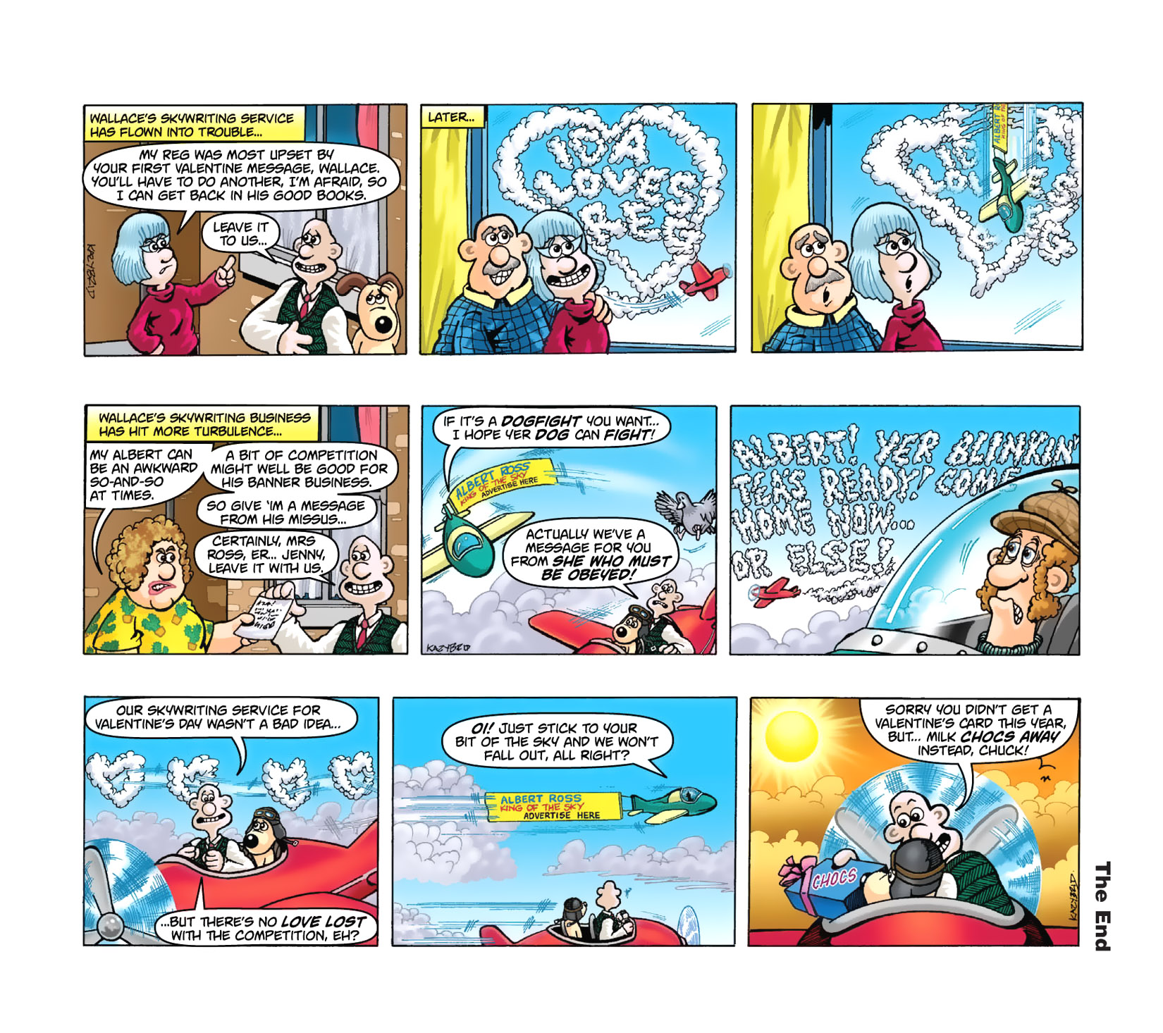 Read online Wallace & Gromit Dailies comic -  Issue #5 - 17